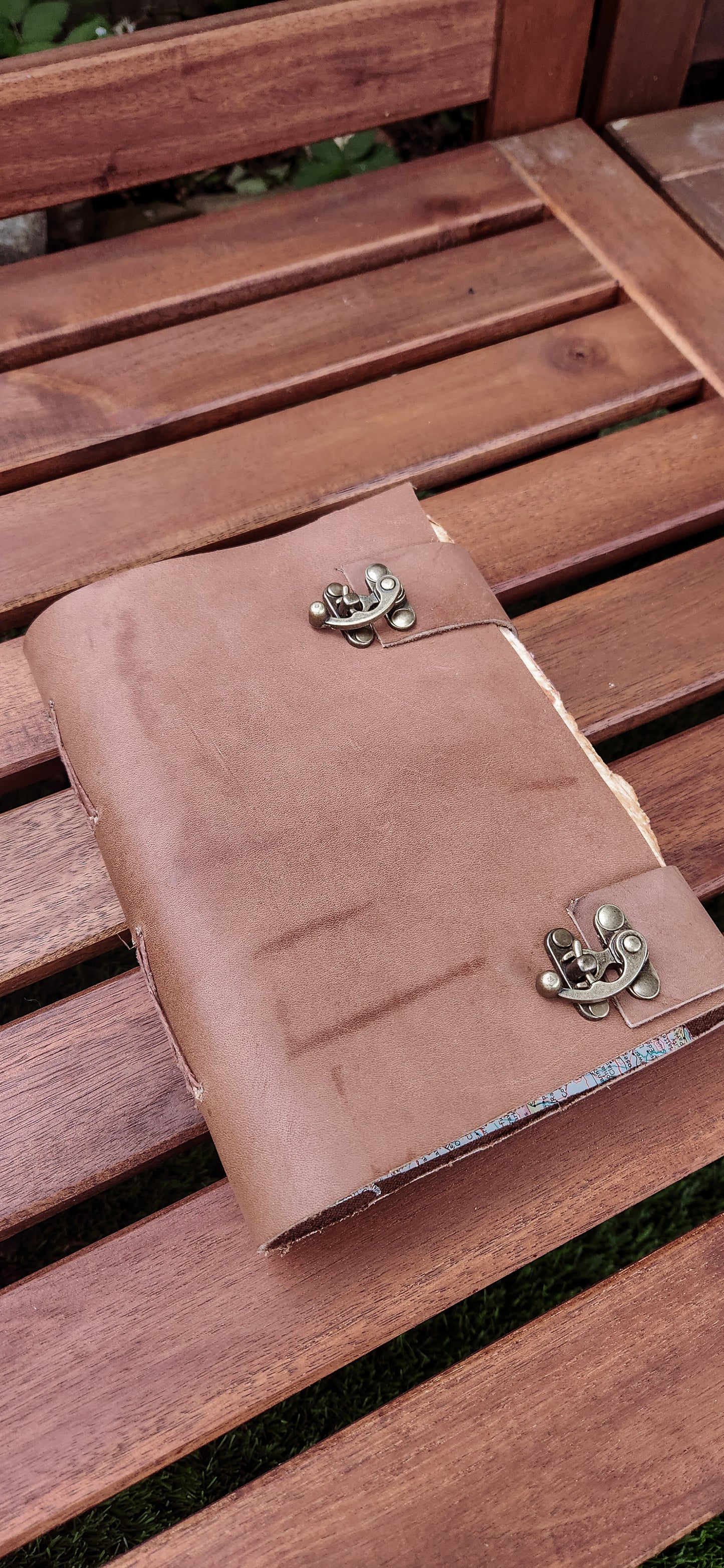 Double latch Antique leather Journal & sketchbook