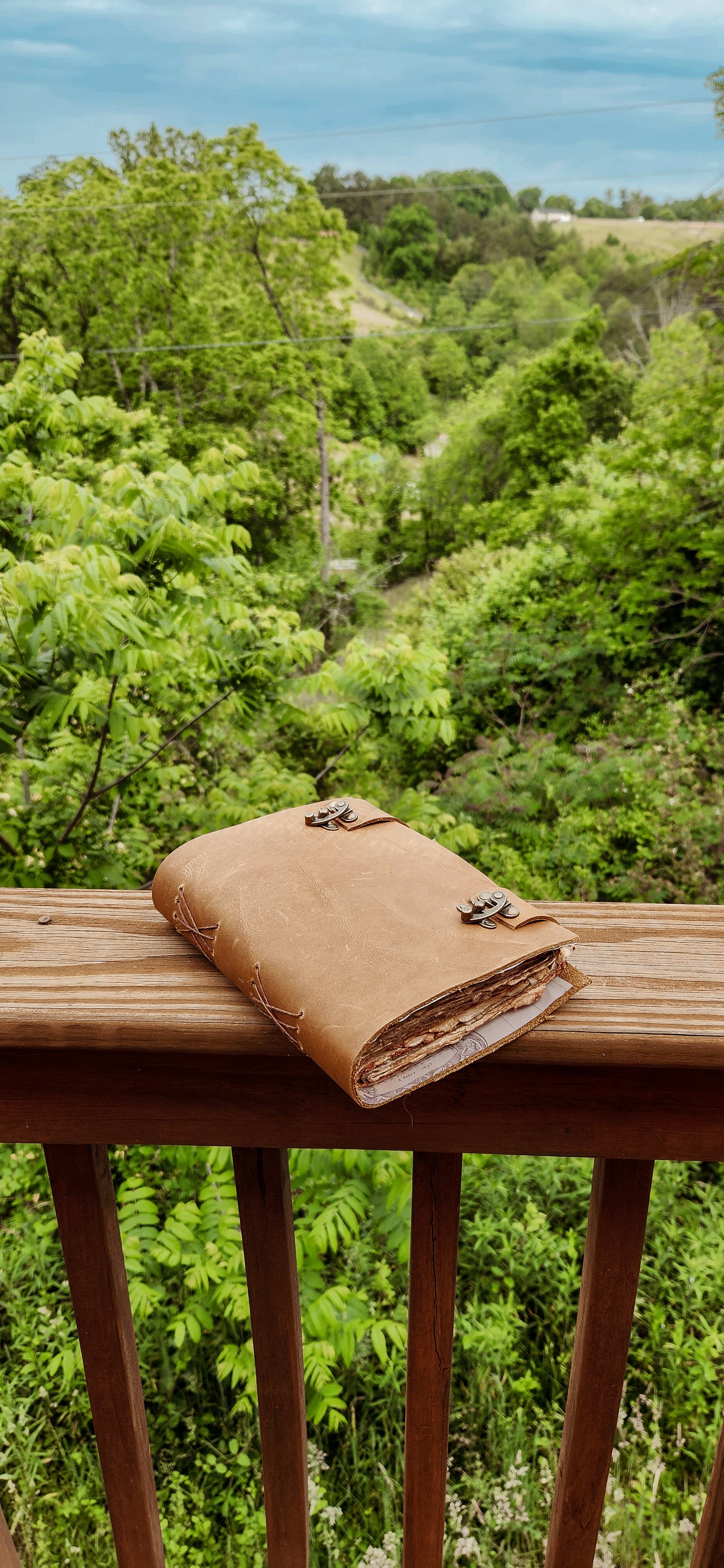 Double latch Antique leather Journal & sketchbook
