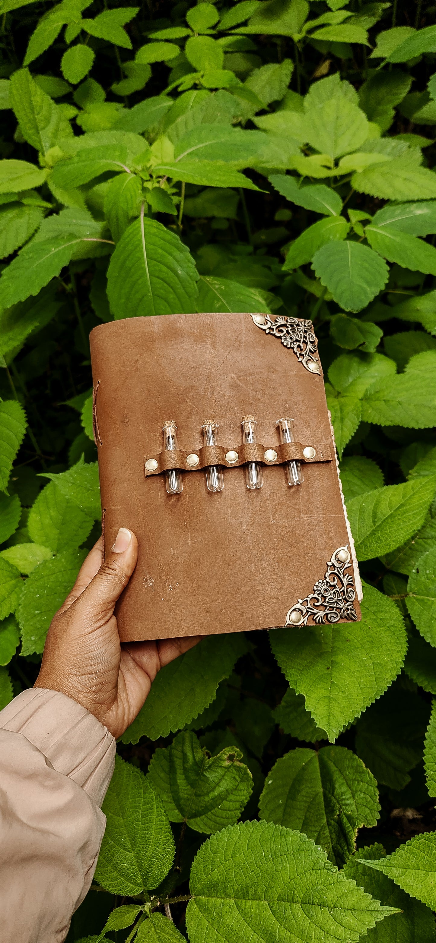 The Alchemy Grimoire leather Journal & sketchbook