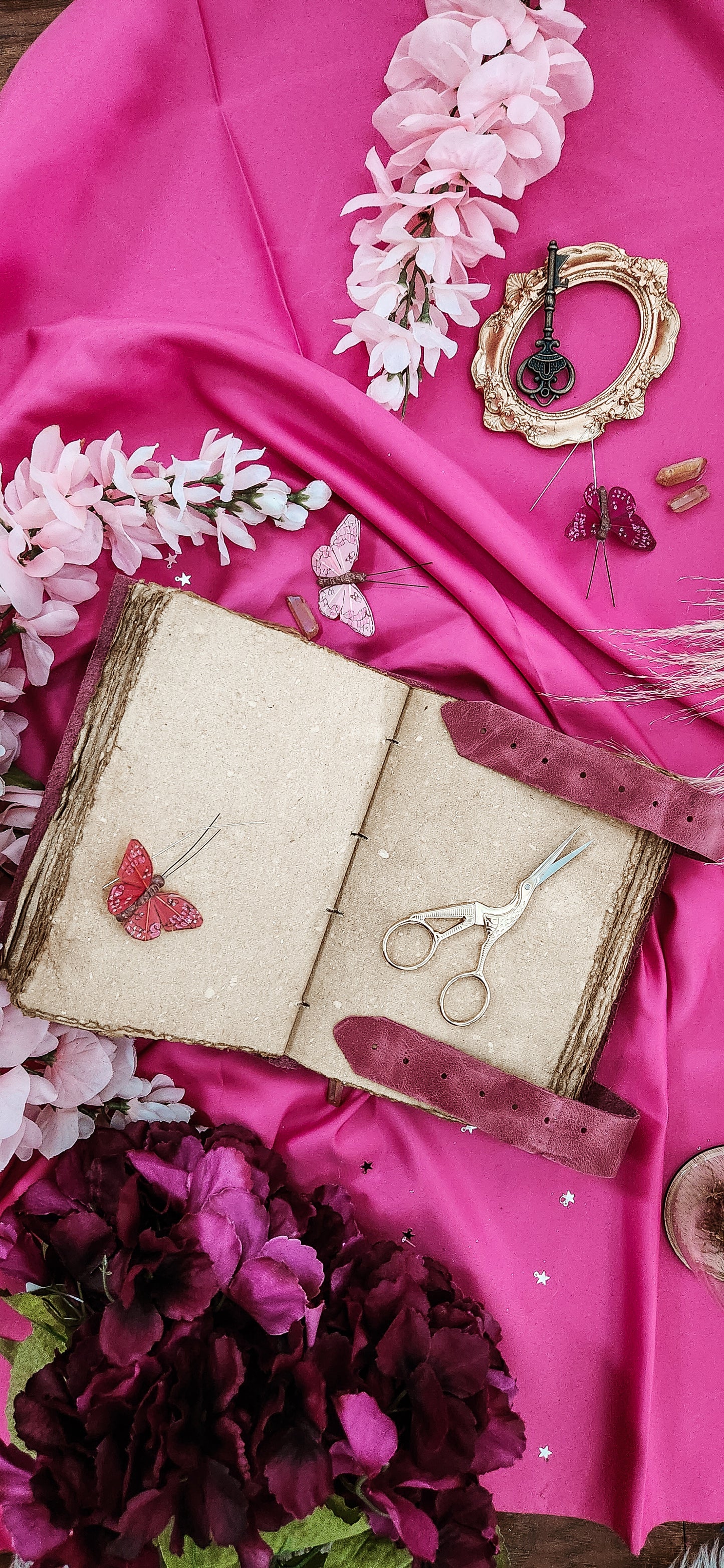 Book of Healing leather journal & sketchbook