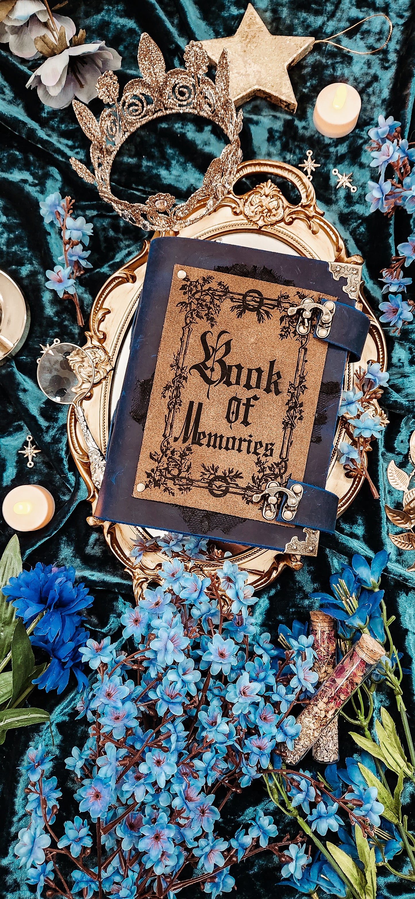 Book of Memories leather journal & sketchbook