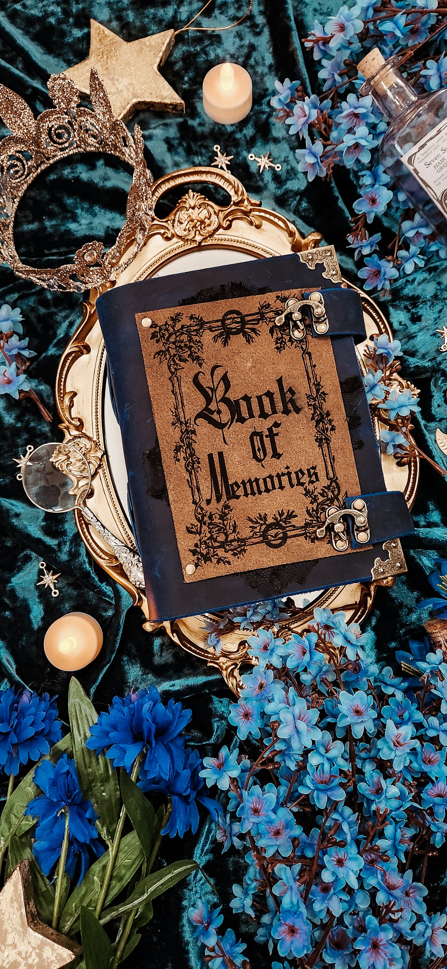 Book of Memories leather journal & sketchbook