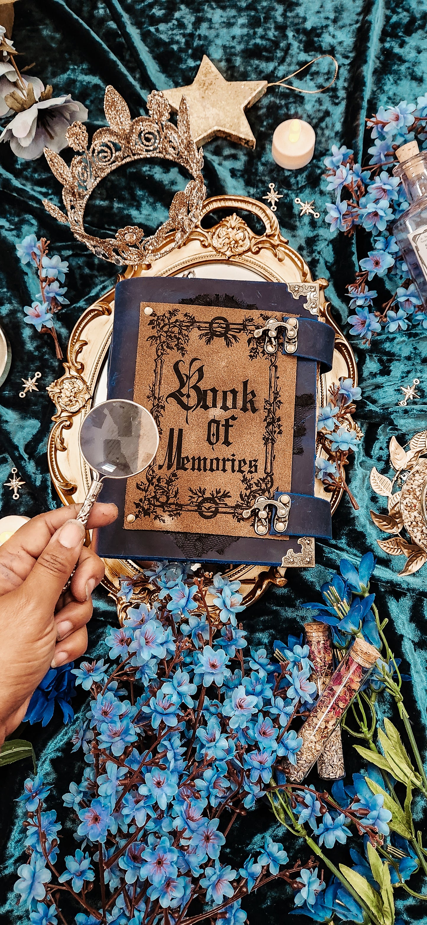 Book of Memories leather journal & sketchbook