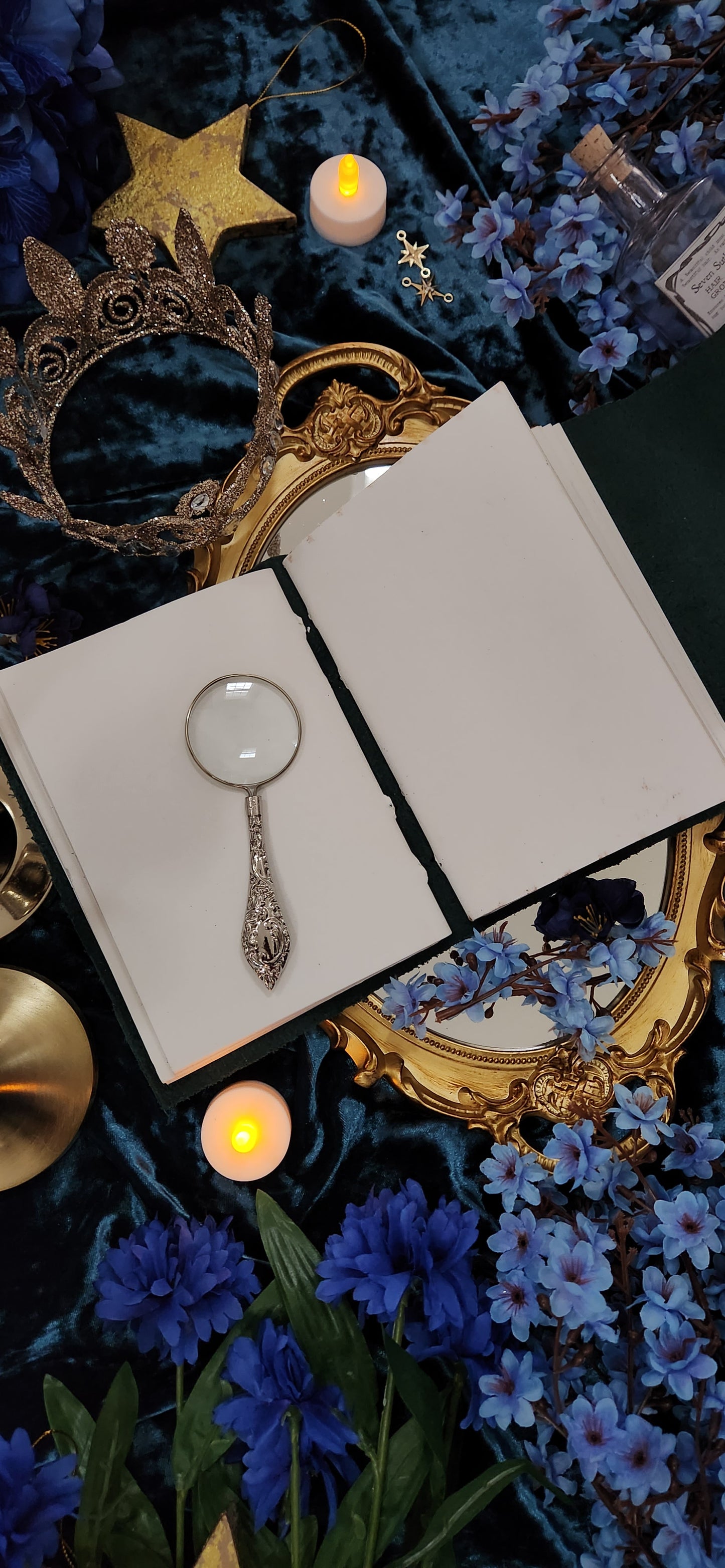 Book of spells leather journal & sketchbook
