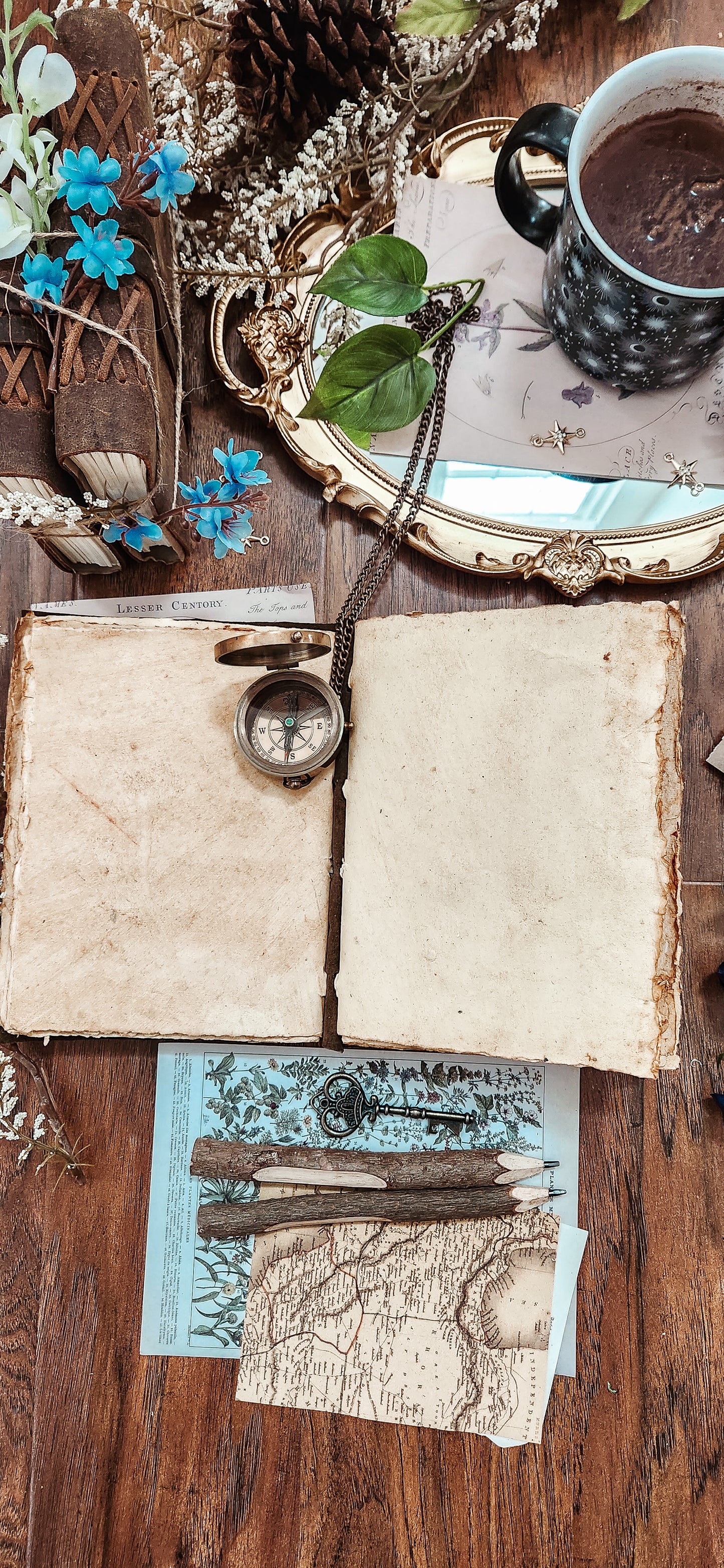 Book of Dreams Leather Journal & sketchbook