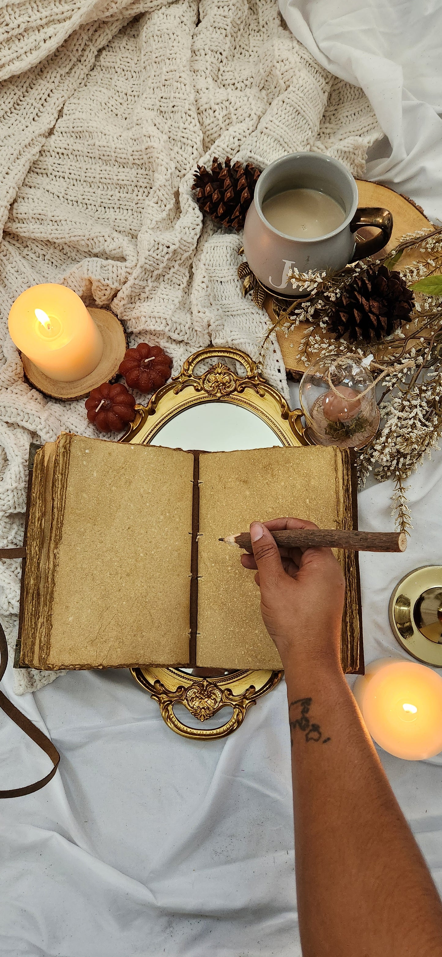 The Sun Leather Journal & sketchbook