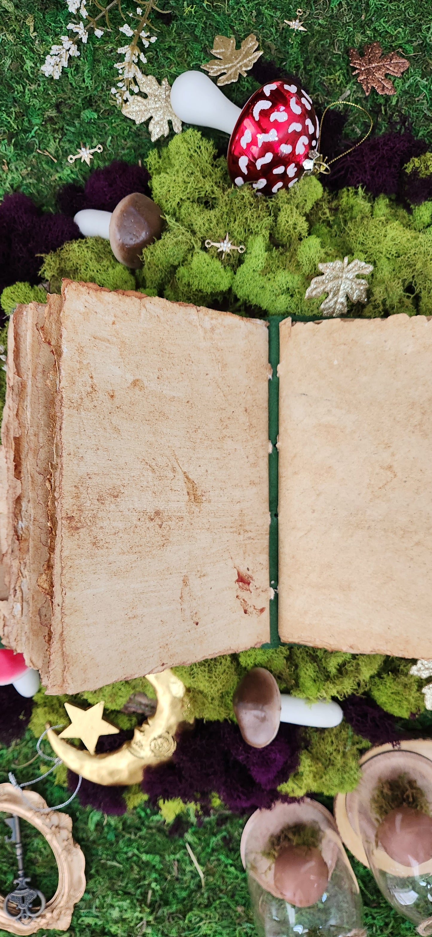 Book of Prayers leather journal