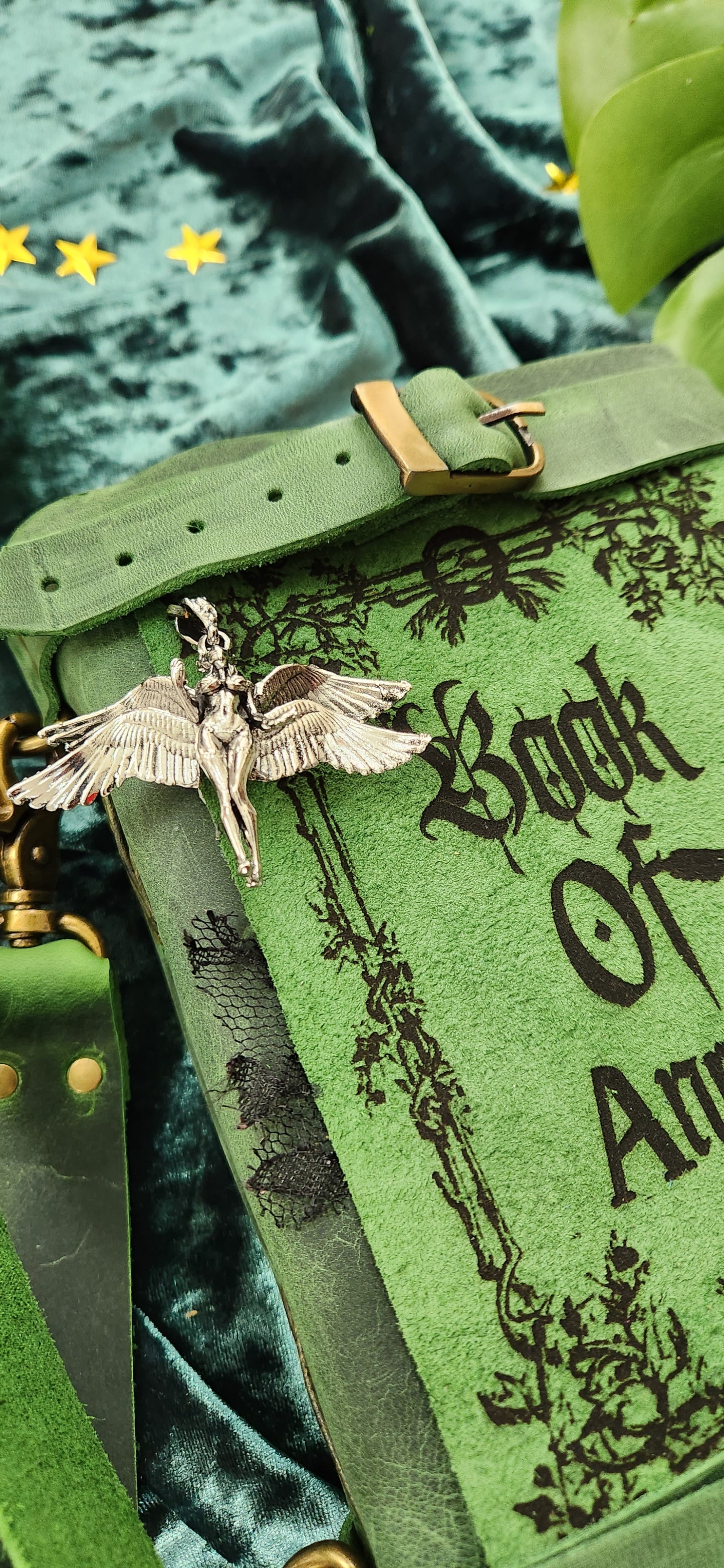Book of Angels Leather Journal & sketchbook