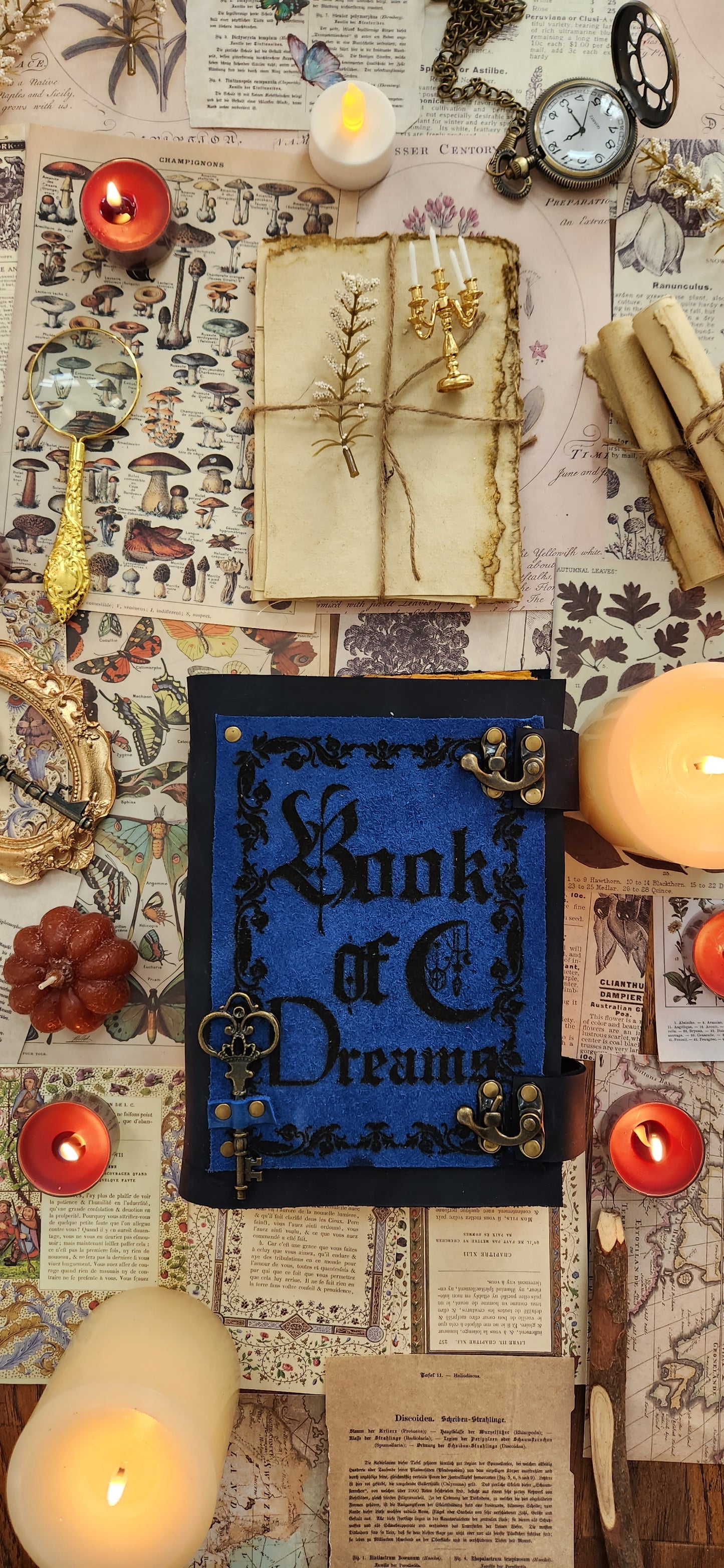 Book of Dreams Leather Journal & sketchbook