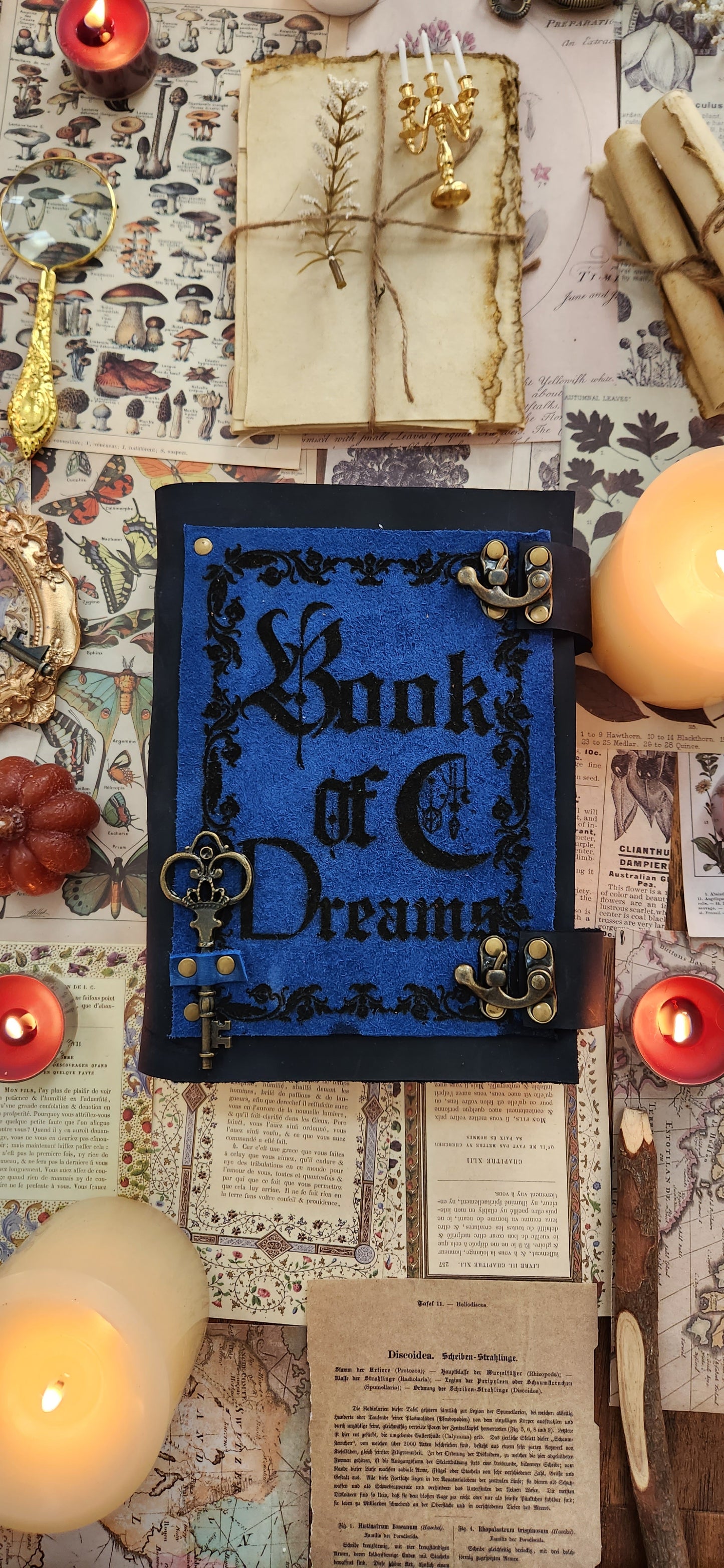 Book of Dreams Leather Journal & sketchbook