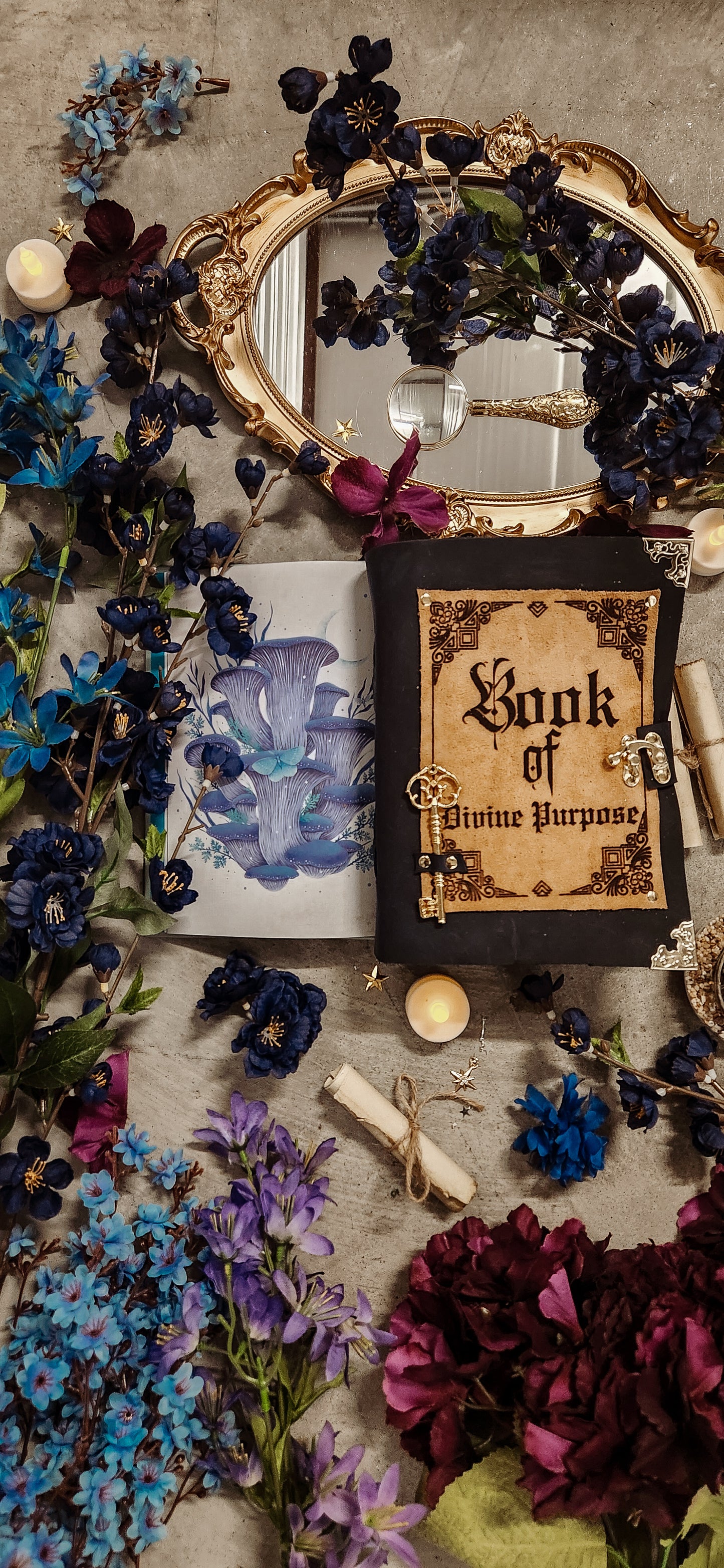 Book of Divine Purpose leather journal & sketchbook