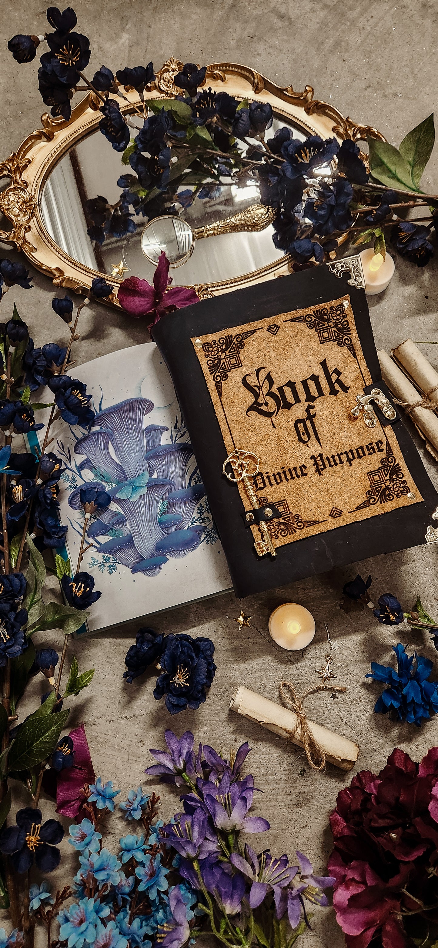 Book of Divine Purpose leather journal & sketchbook