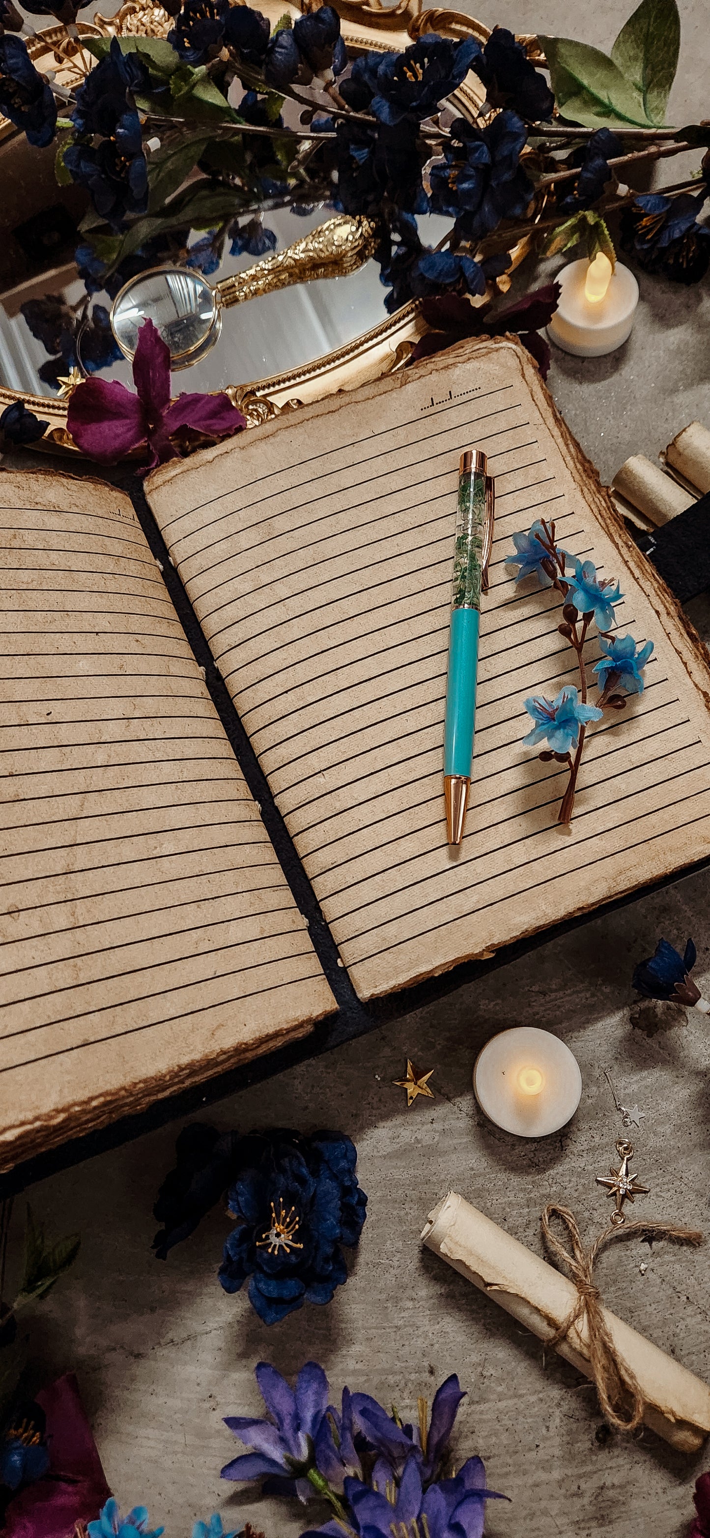 Book of Divine Purpose leather journal & sketchbook