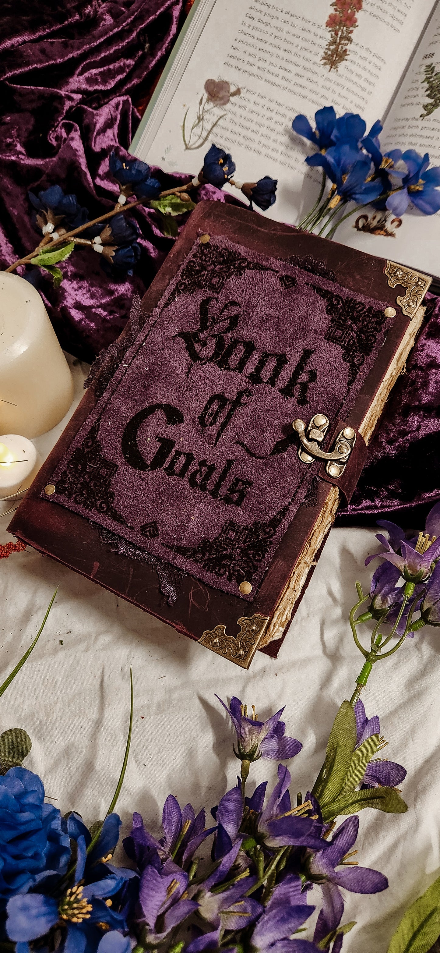 Book of Goals leather journal