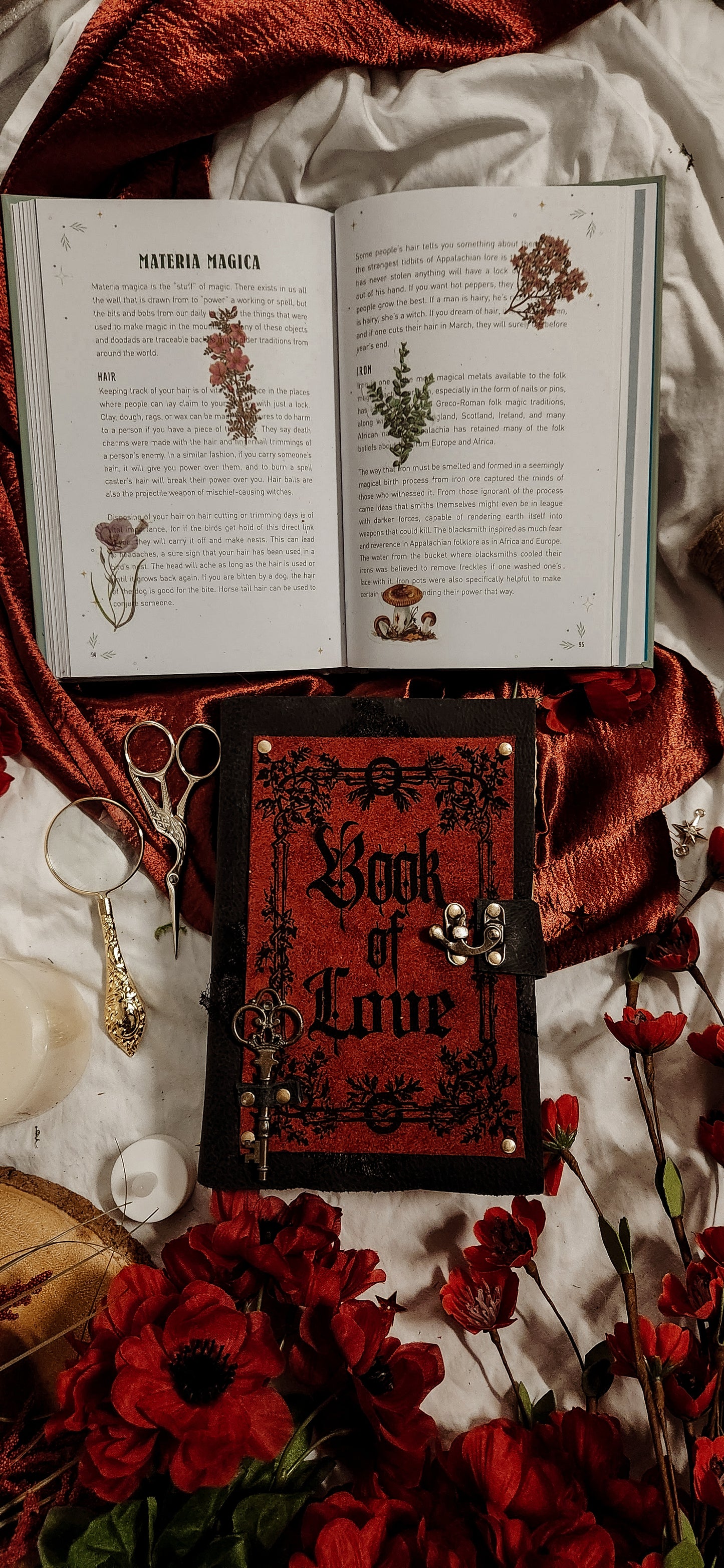 Book of love Leather Journal & sketchbook
