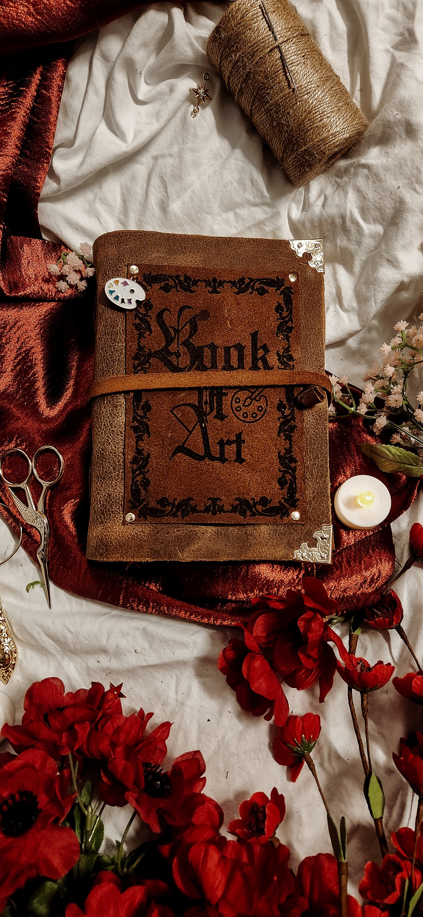 Book of Art leather sketchbook
