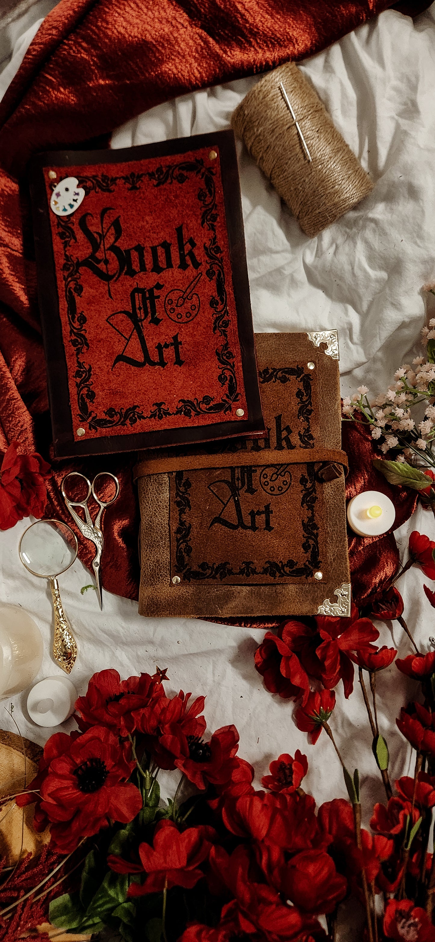 Book of Art leather sketchbook