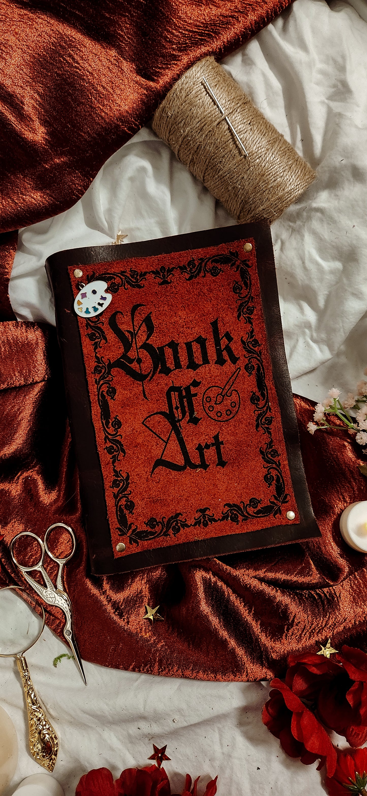 Book of Art leather sketchbook