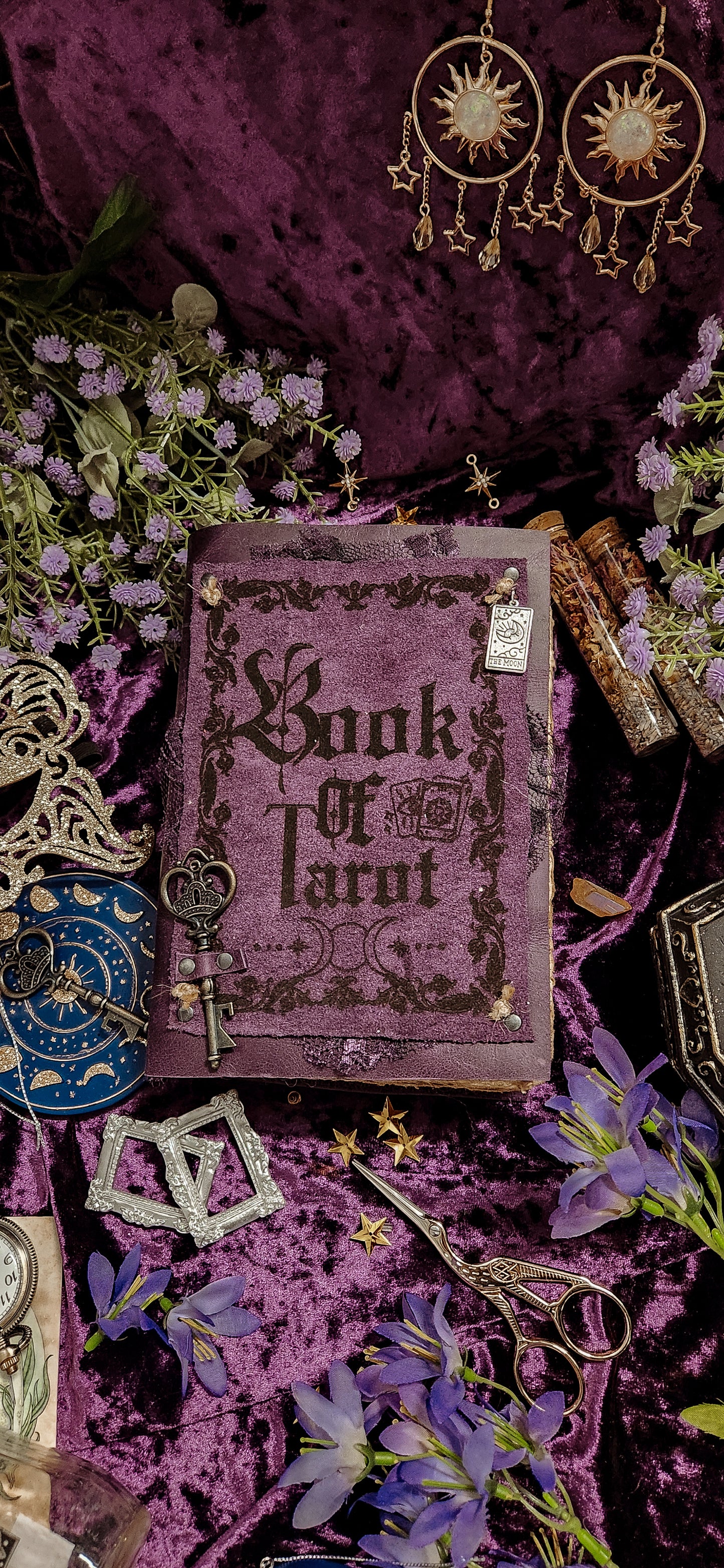 Book of Tarot leather journal & sketchbook