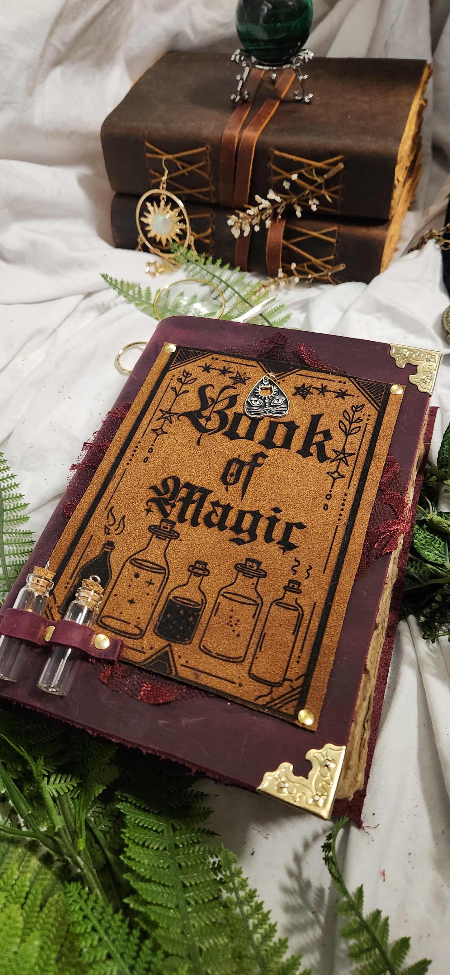 Book of Magic leather journal & sketchbook