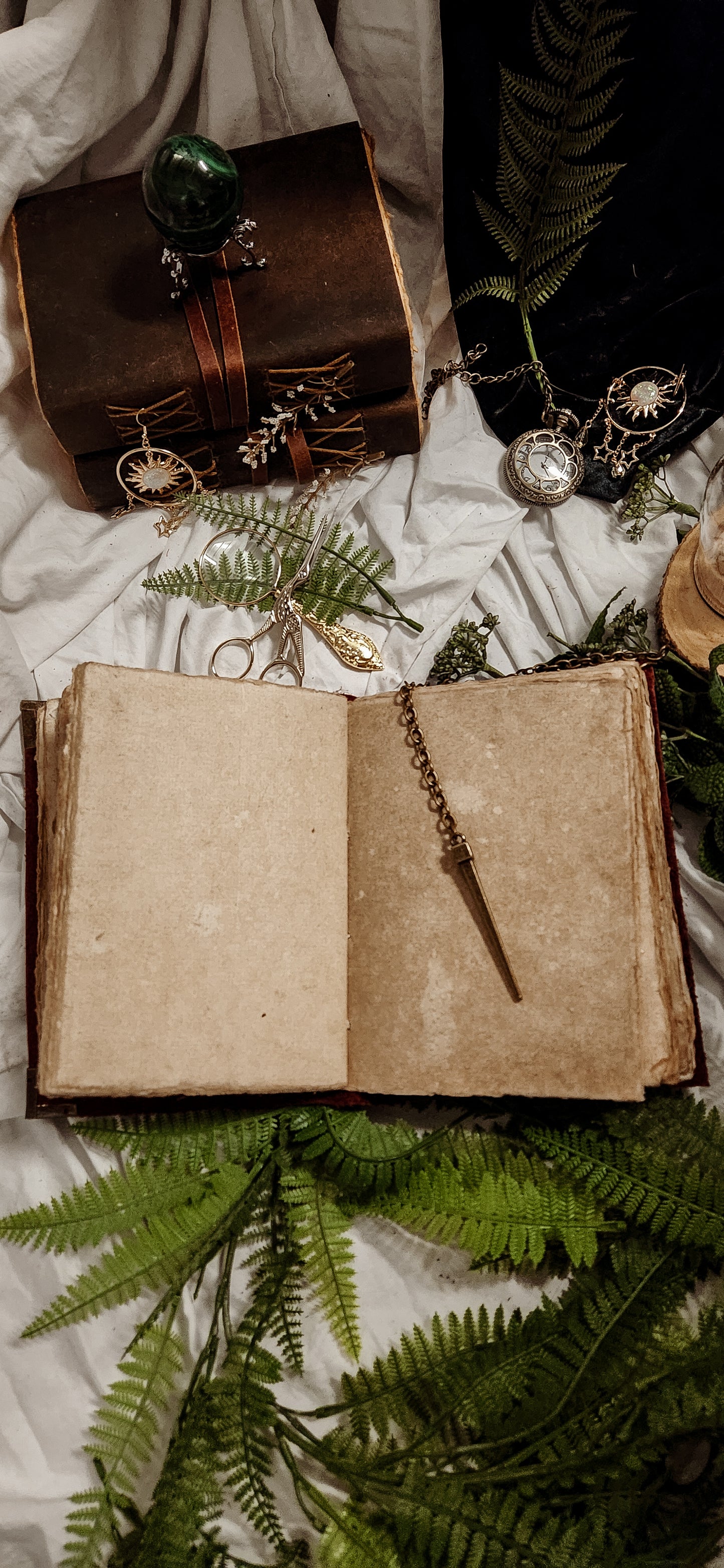 Book of self love leather journal