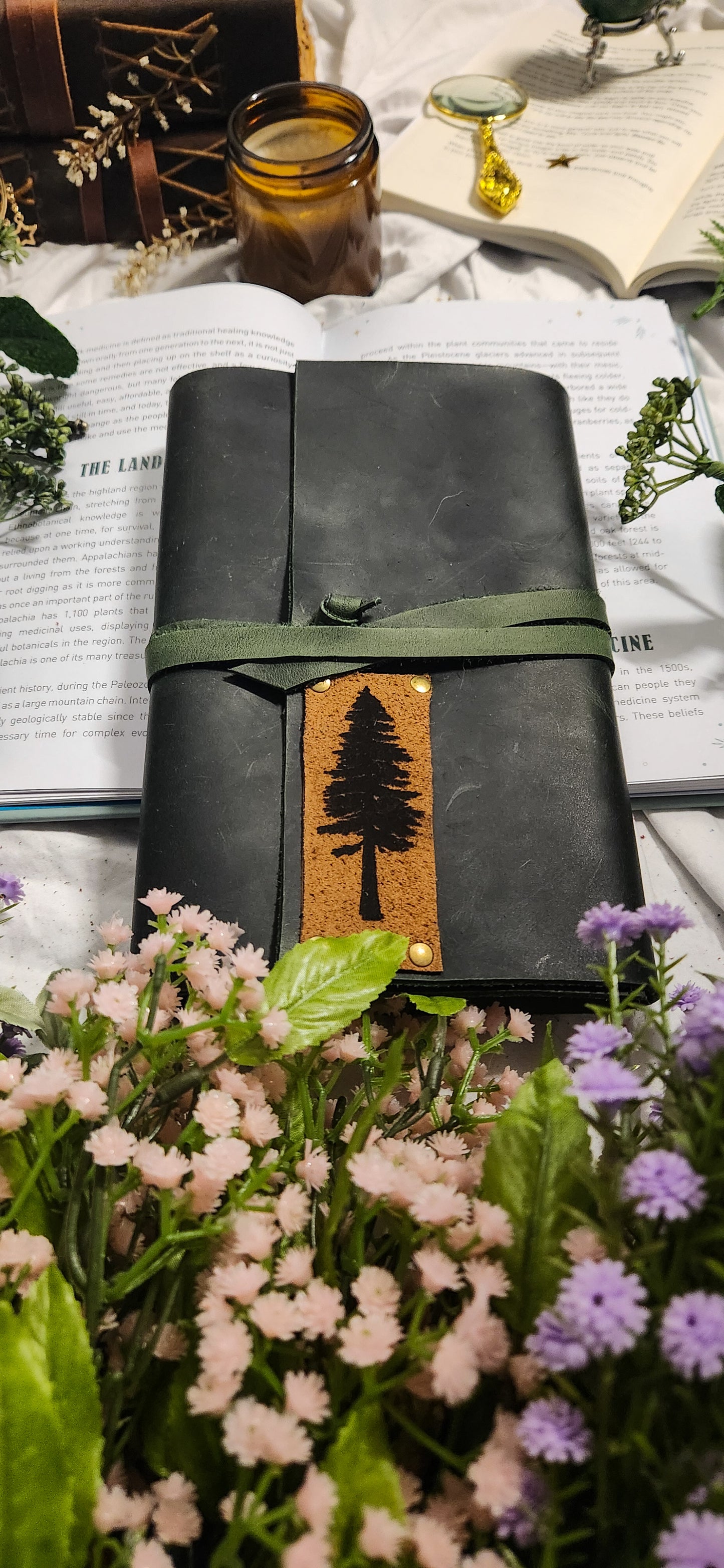 Refillable Leather Journal & sketchbook