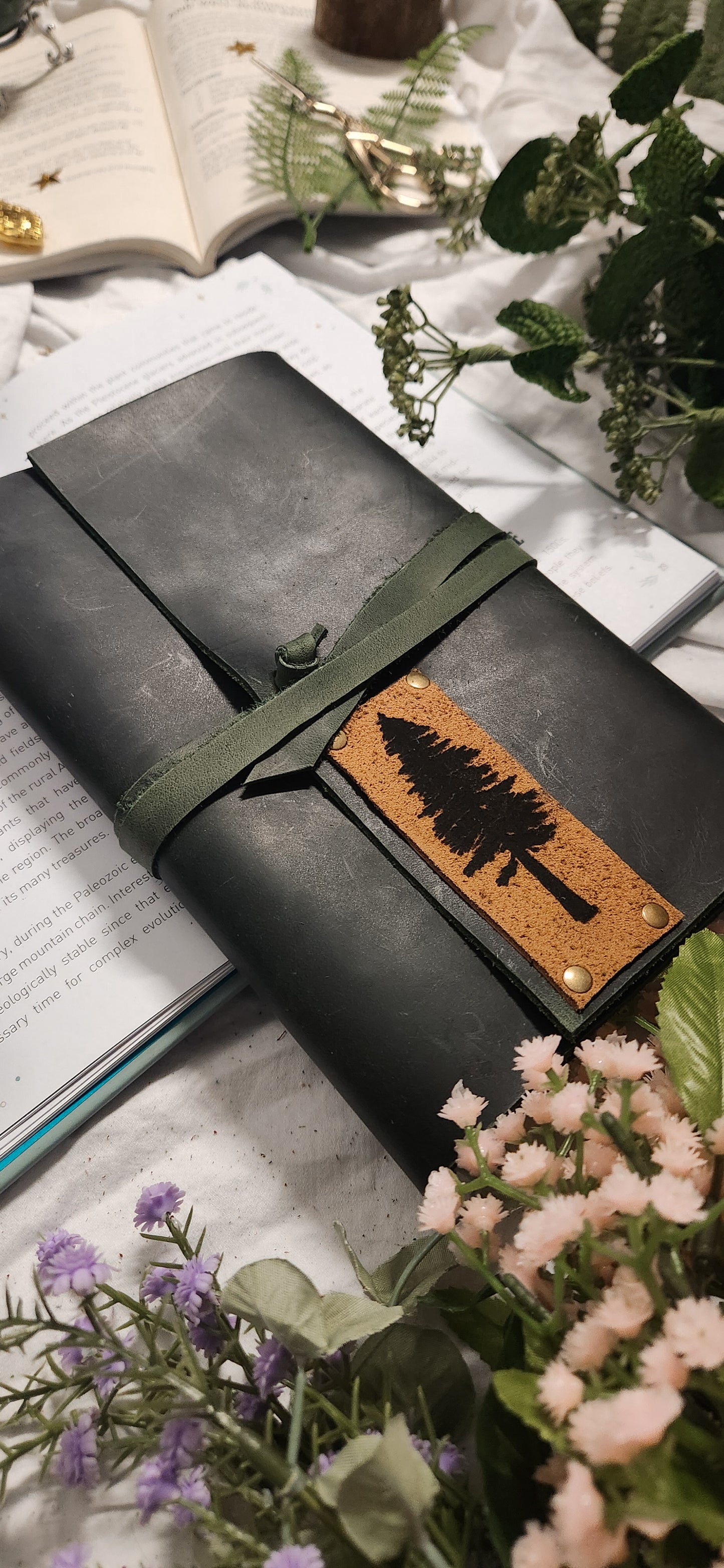 Refillable Leather Journal & sketchbook