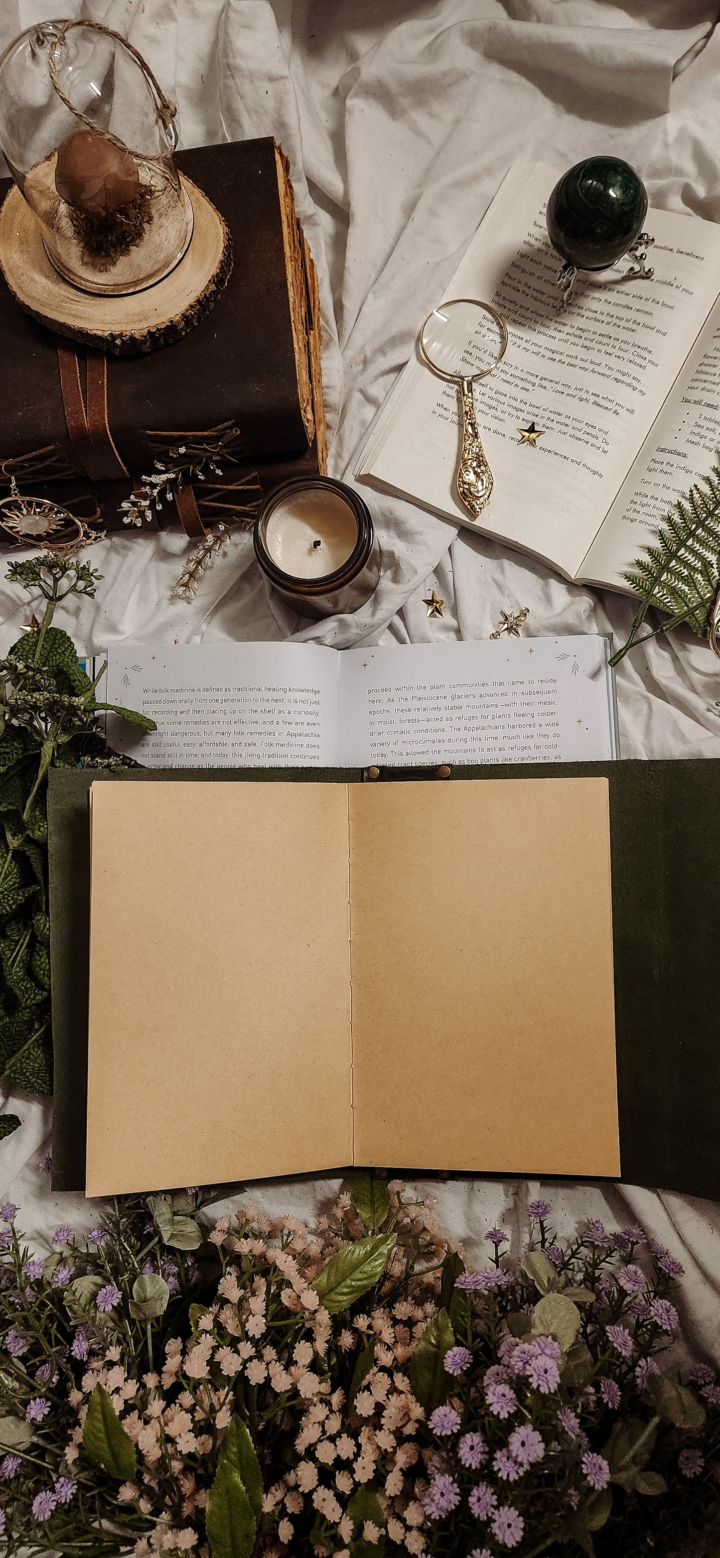 Refillable Leather Journal & sketchbook