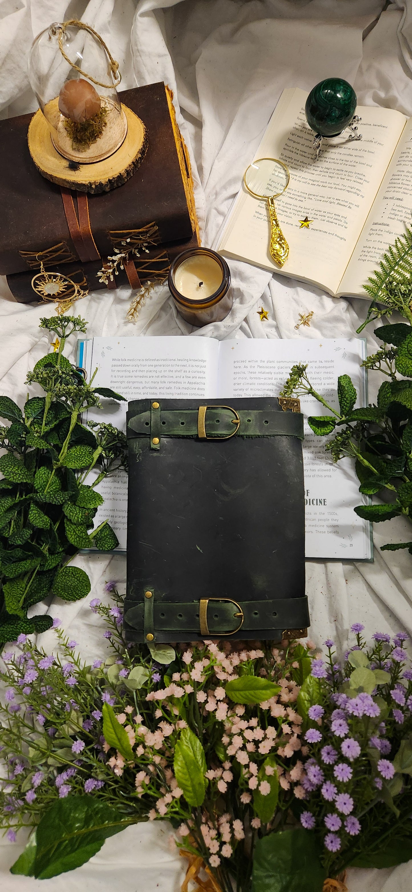 Medieval leather journal