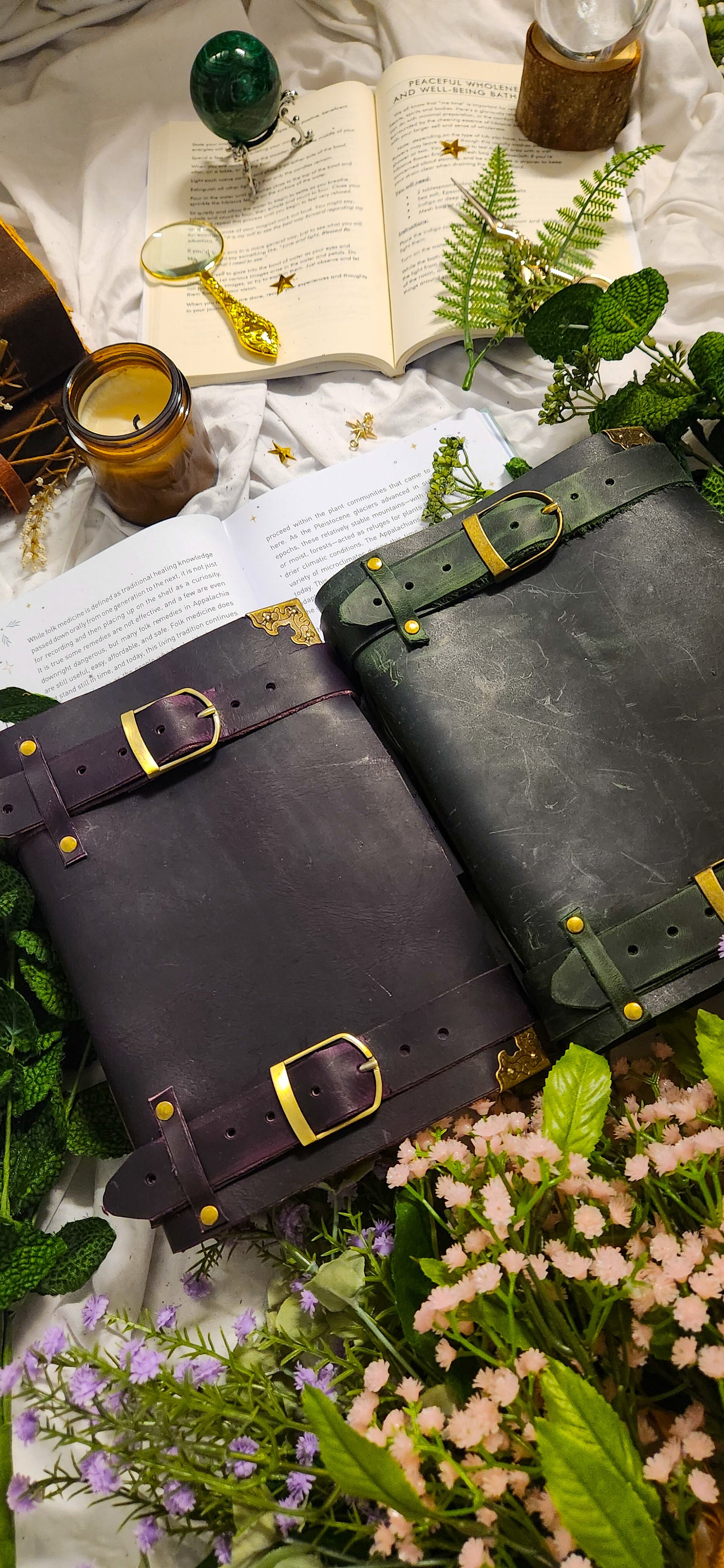 Medieval leather journal