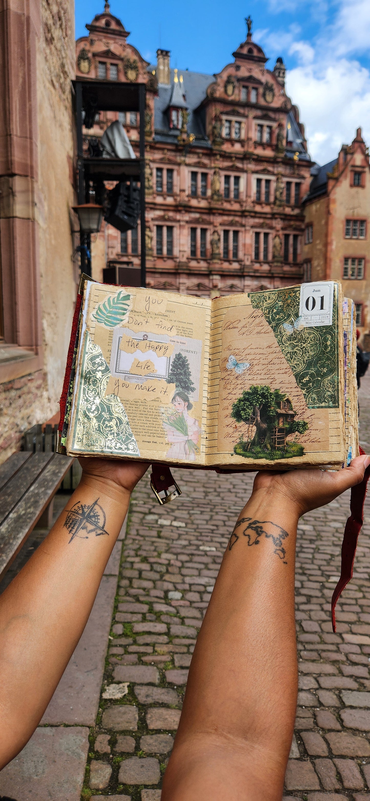 Book of self love leather journal