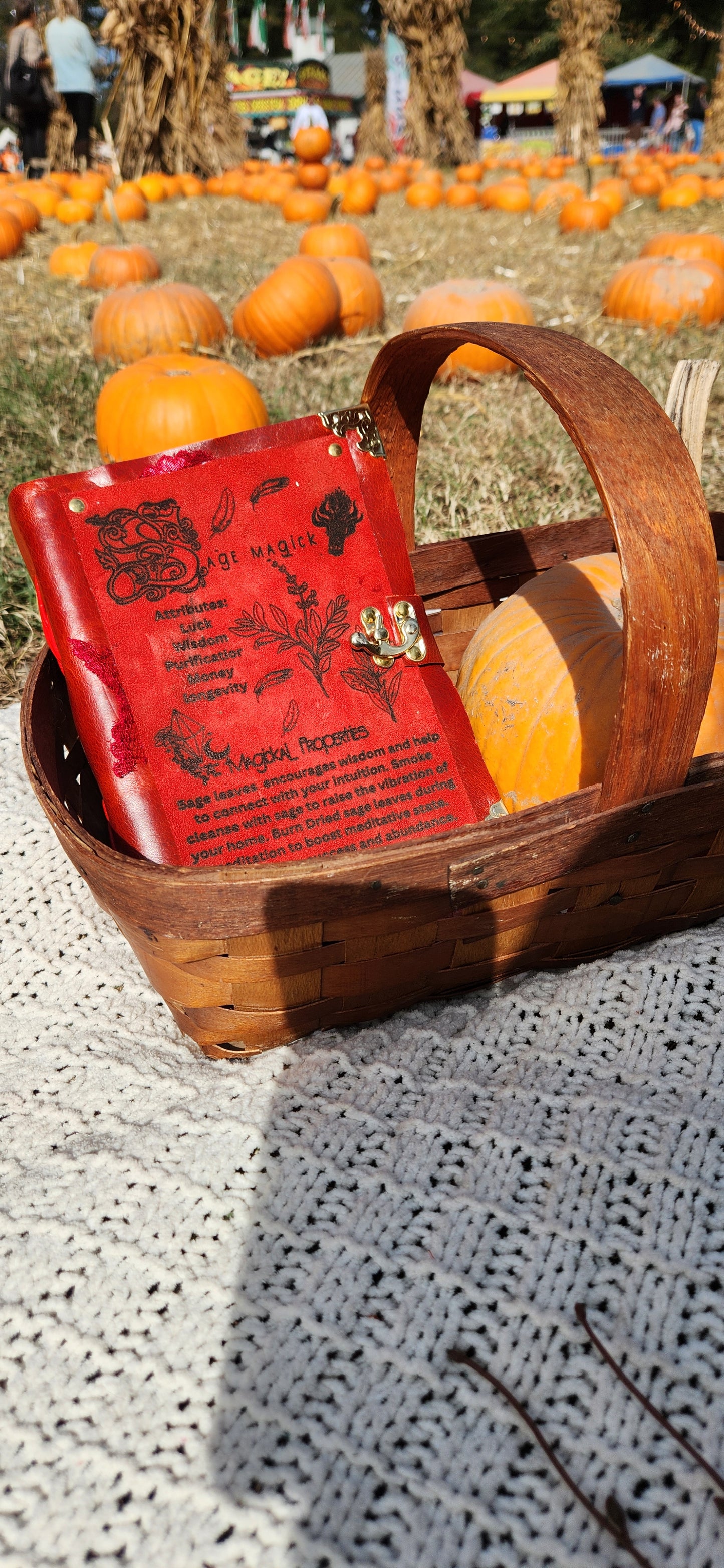 Sage Magick Leather Journal