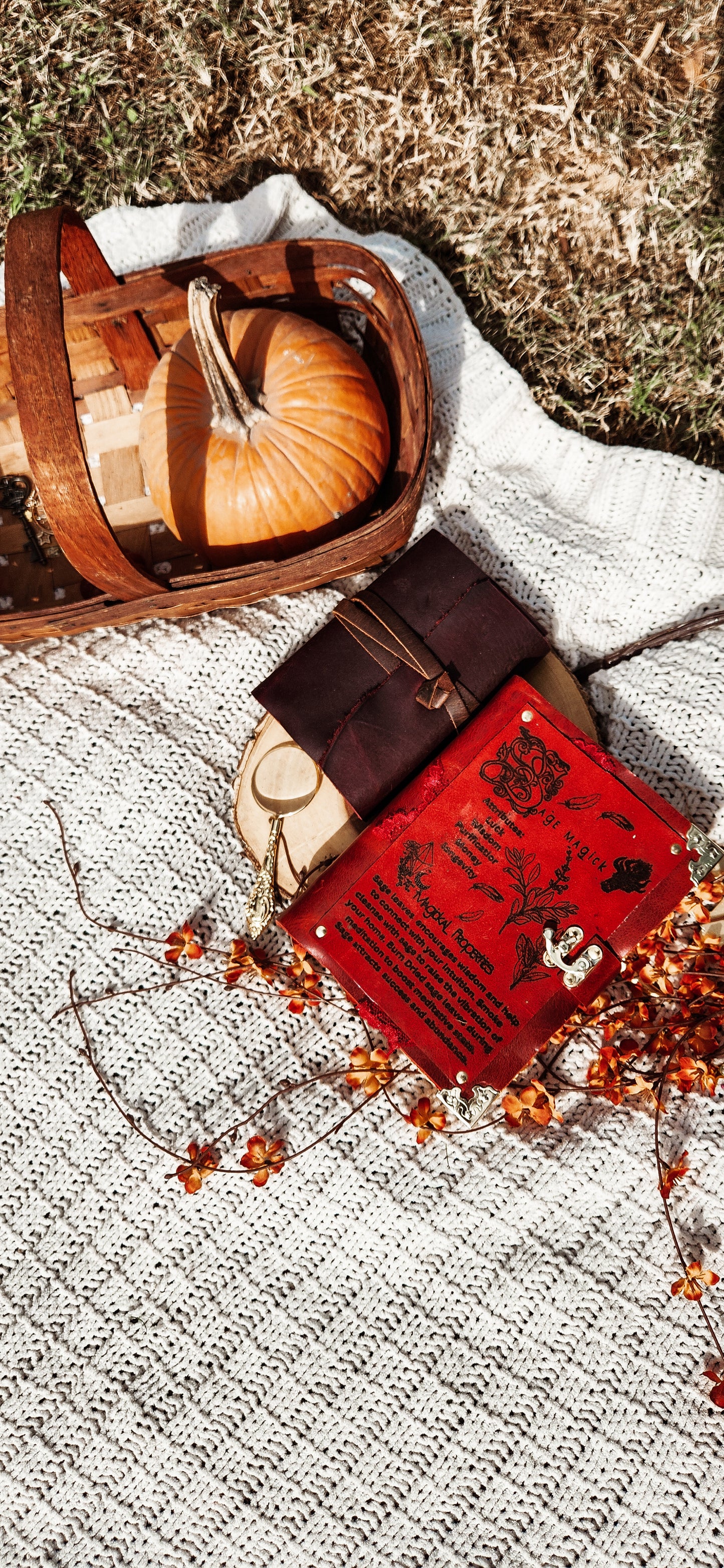 Sage Magick Leather Journal