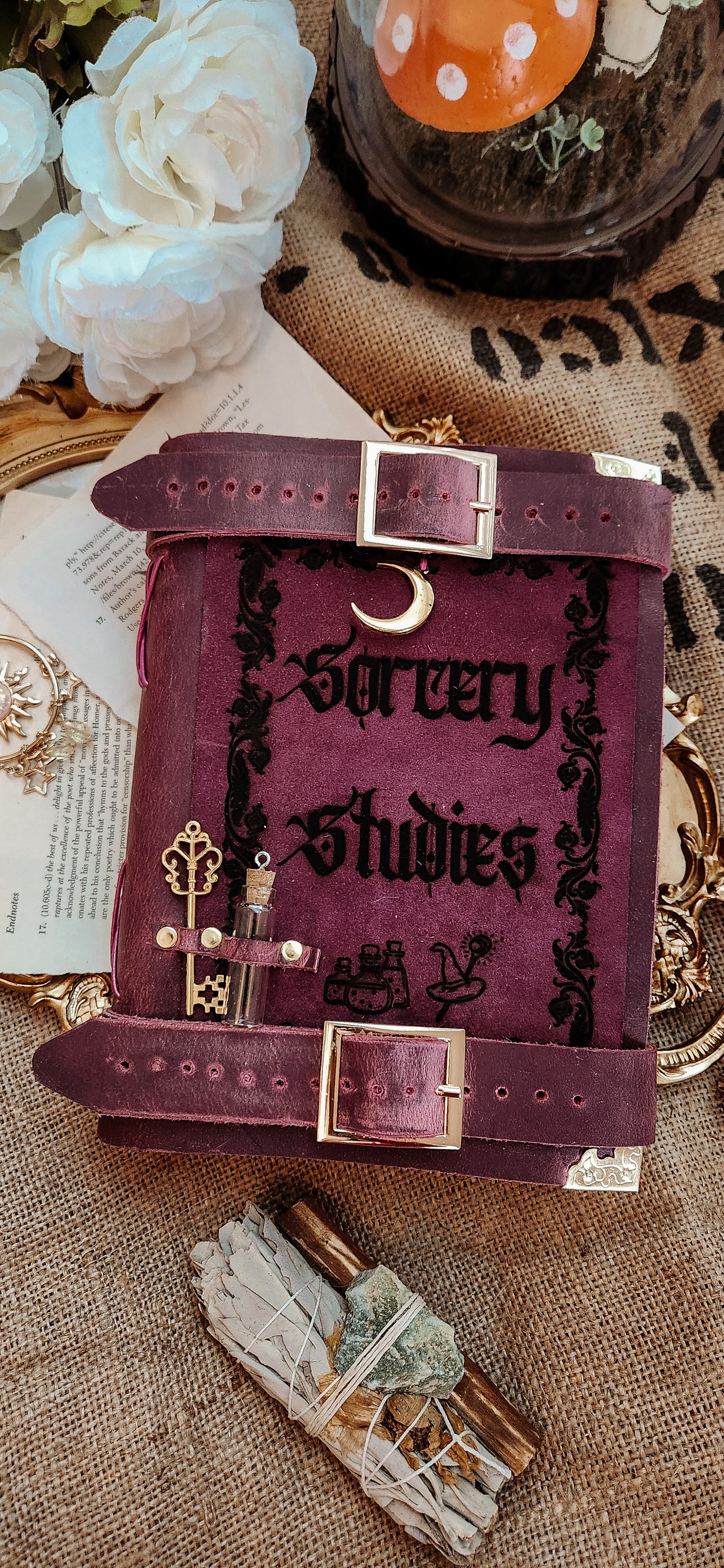 Sorcery Studies Leather Journal