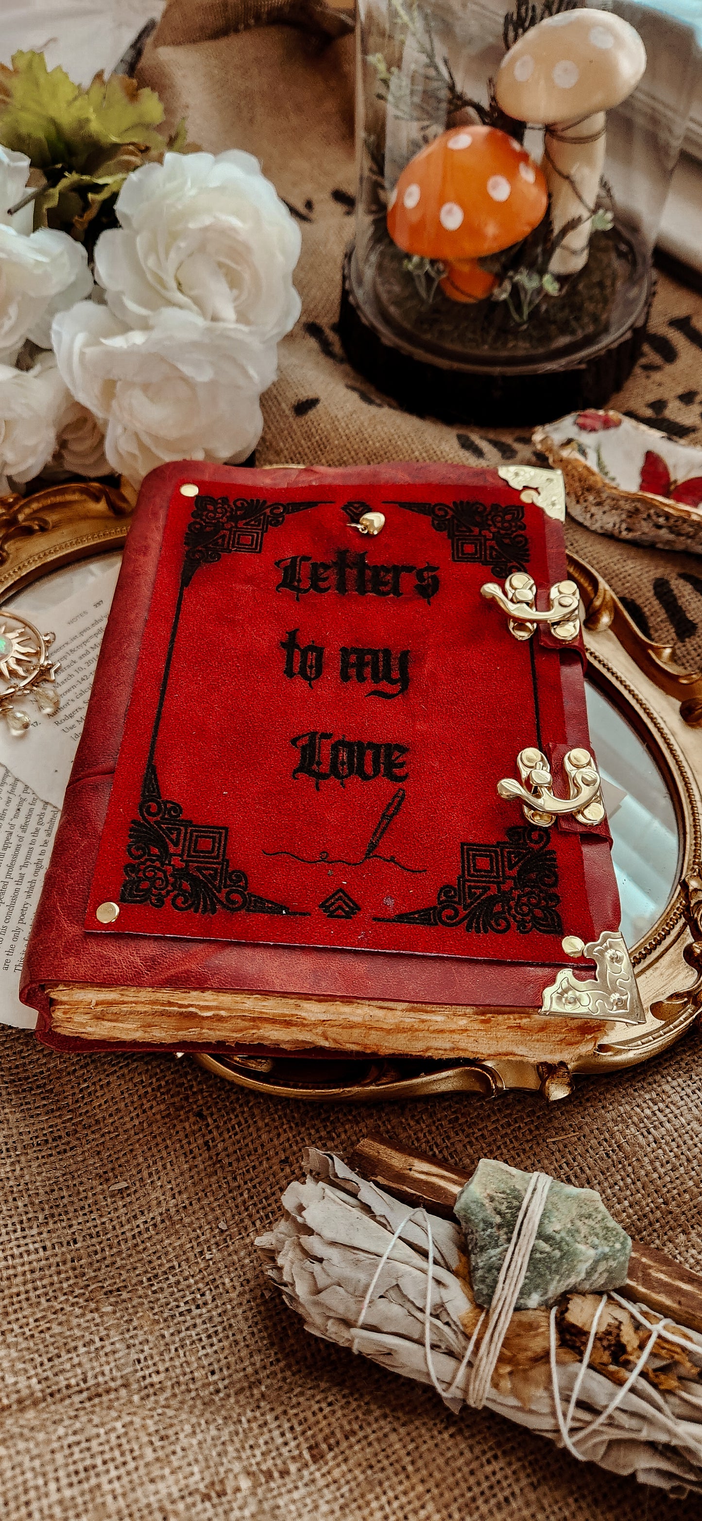 Letters to my love leather journal
