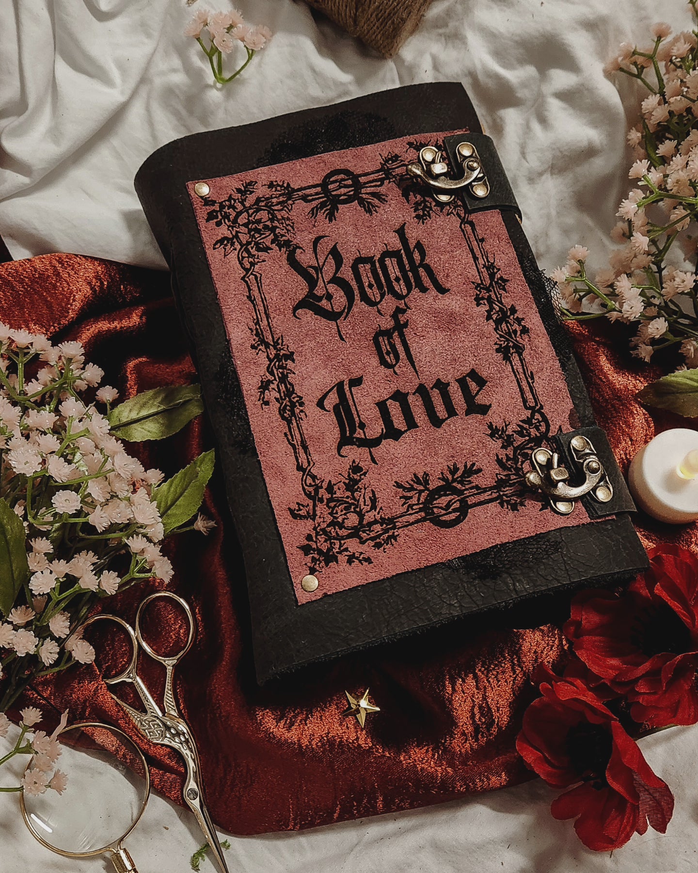 Book of love Leather Journal & sketchbook