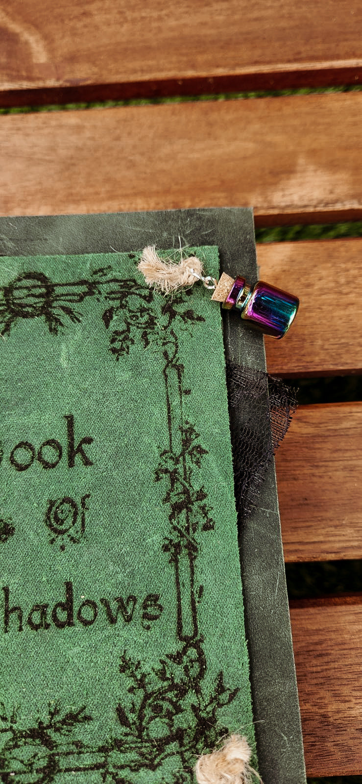 Book of Shadows Grimoire leather journal & sketchbook