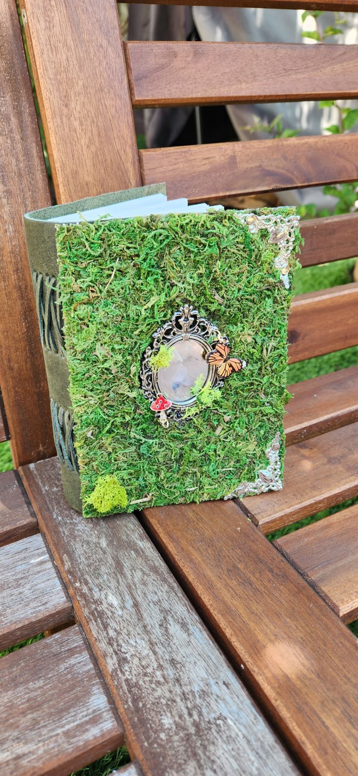 Fairy Mirror leather Journal & sketchbook