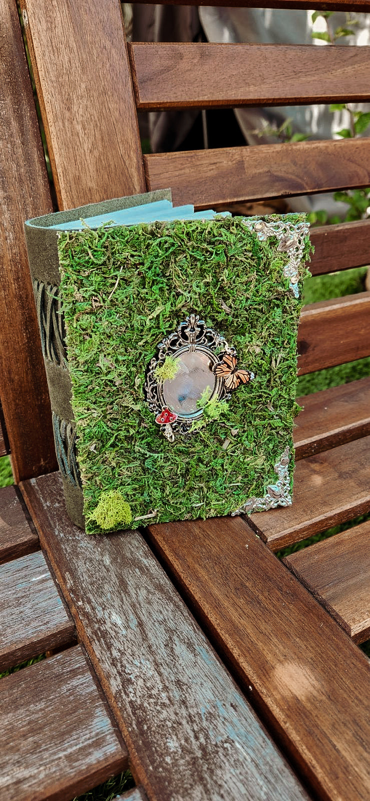 Fairy Mirror leather Journal & sketchbook