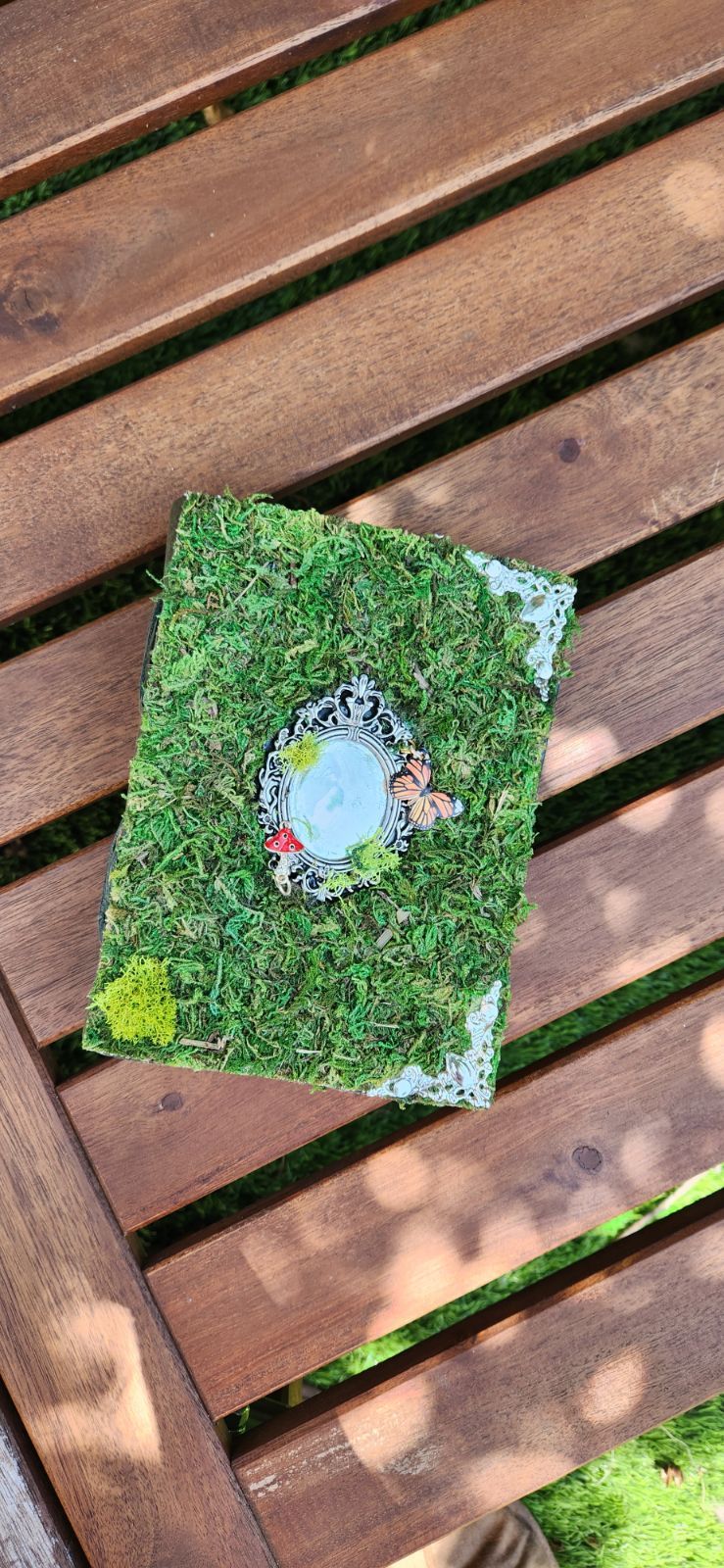 Fairy Mirror leather Journal & sketchbook