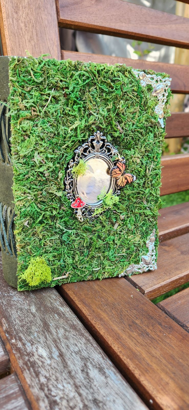 Fairy Mirror leather Journal & sketchbook