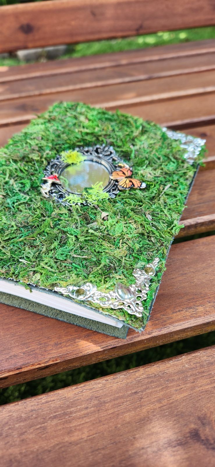 Fairy Mirror leather Journal & sketchbook