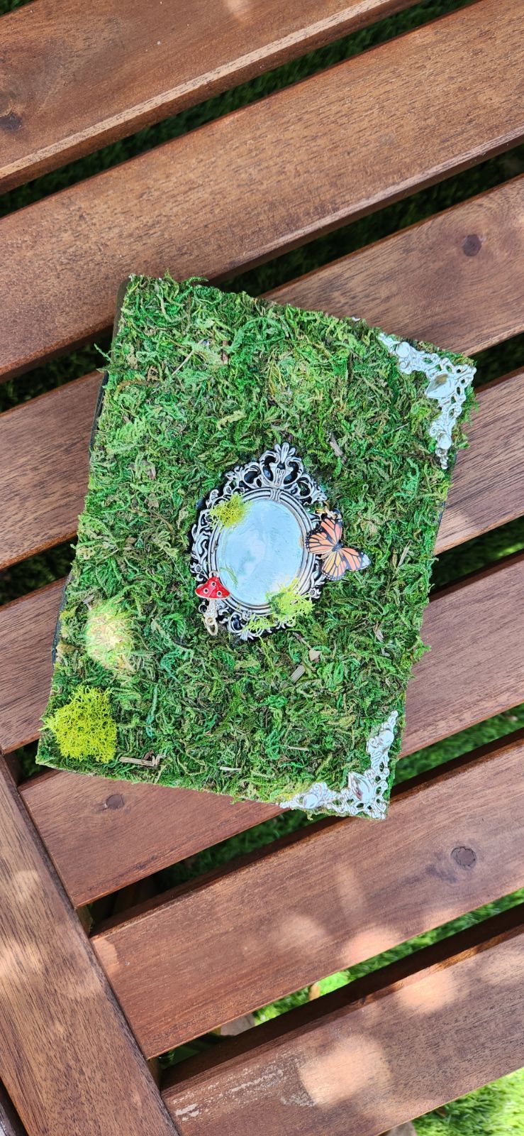 Fairy Mirror leather Journal & sketchbook