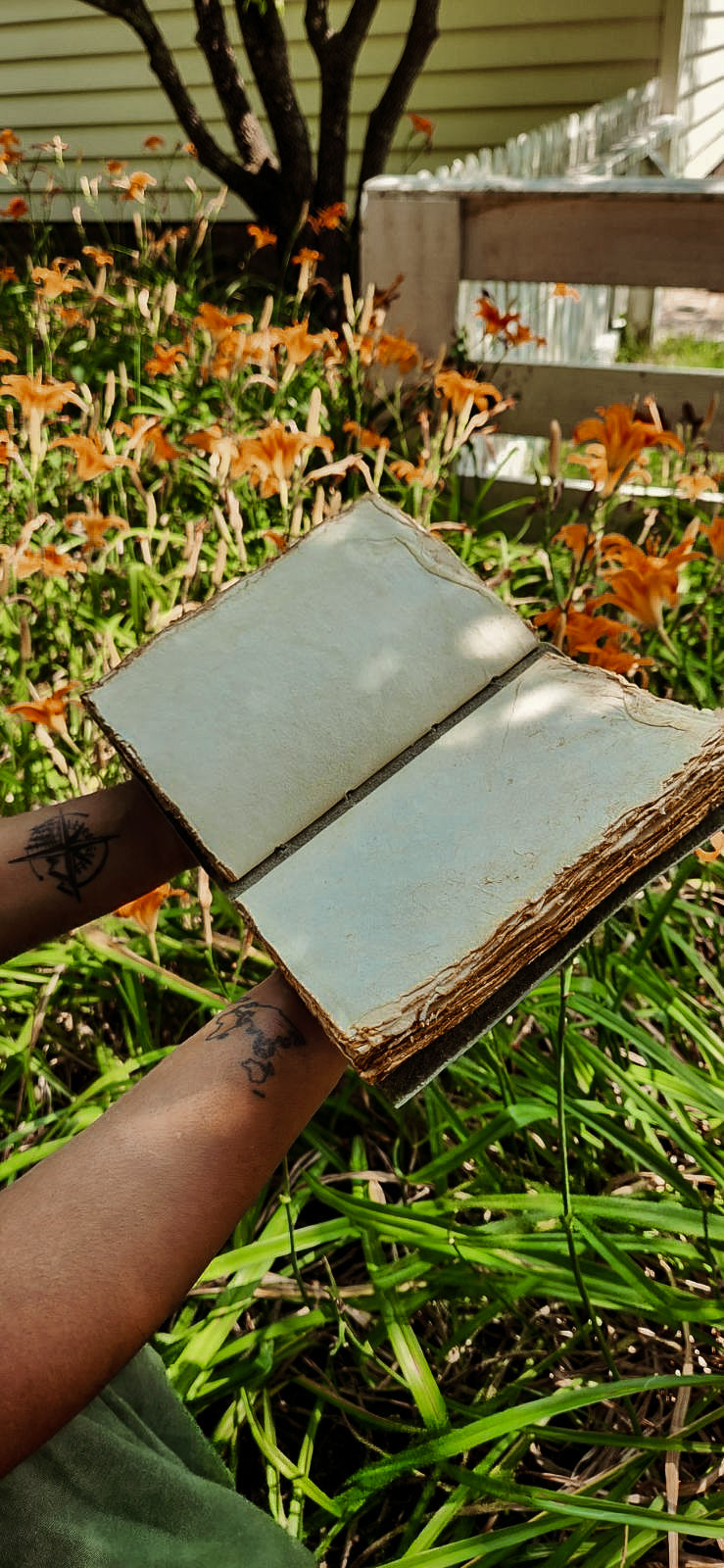 Full Moon Witchy Leather Journal
