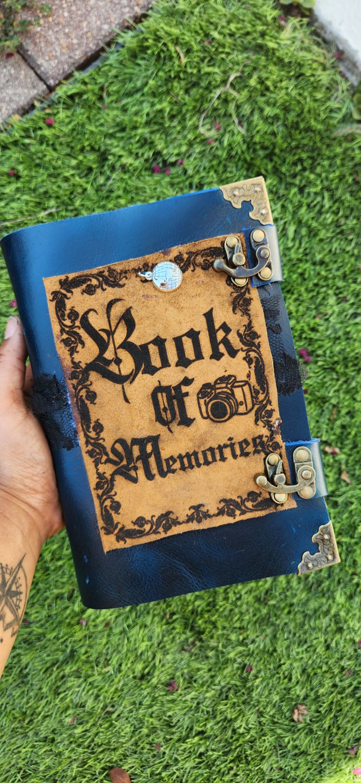 Book of Memories leather journal & sketchbook