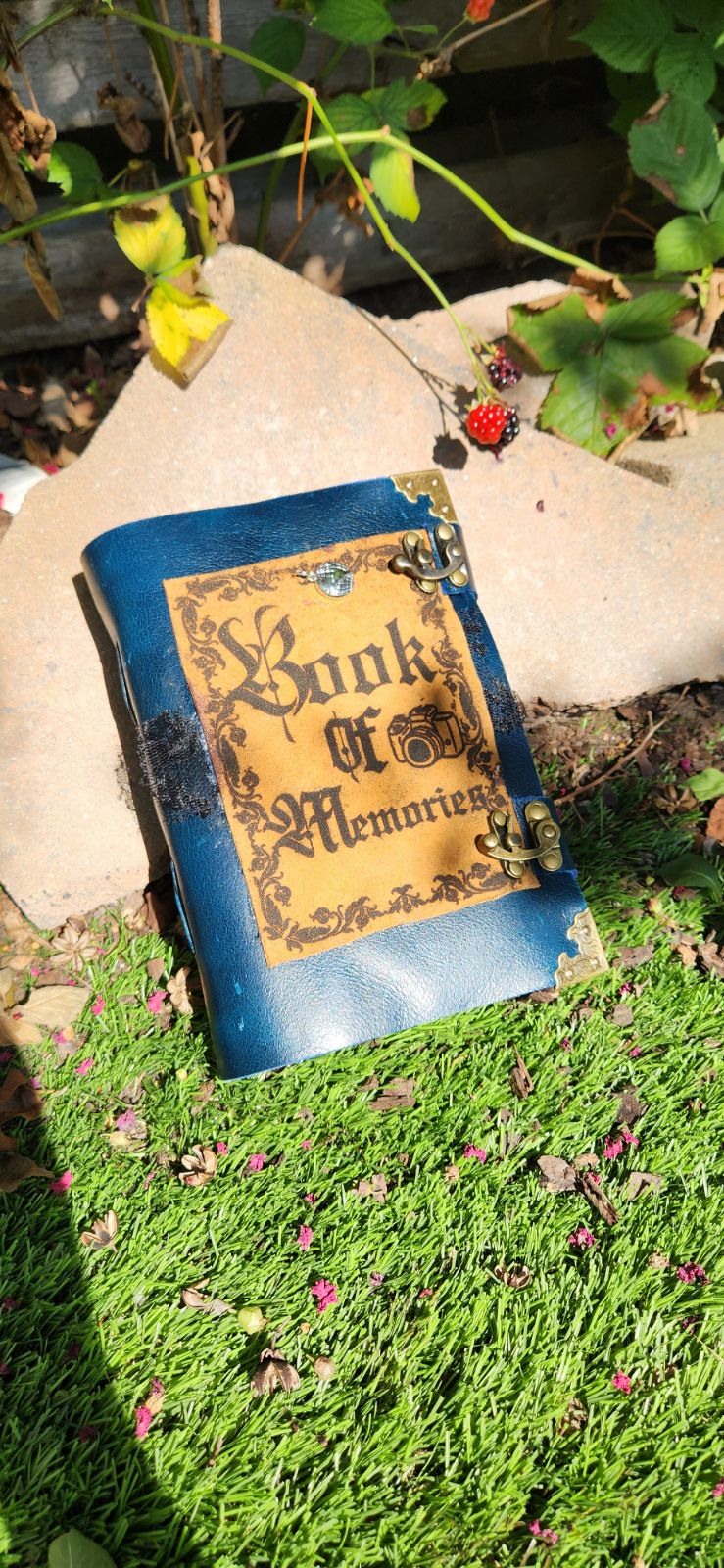Book of Memories leather journal & sketchbook