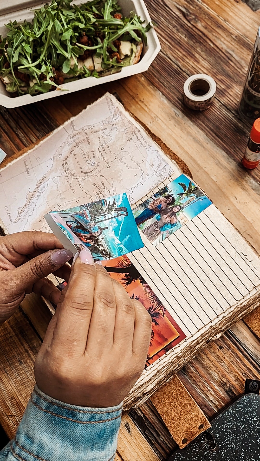 Photo printing film 2x3 for leather journal