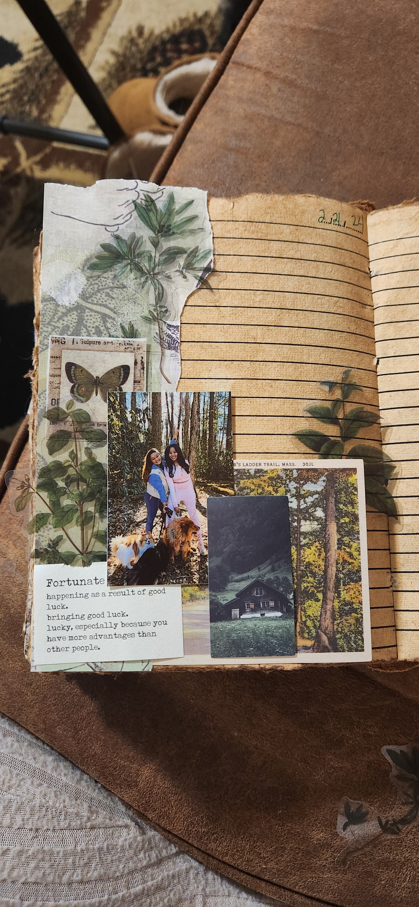 Green Wrap journal