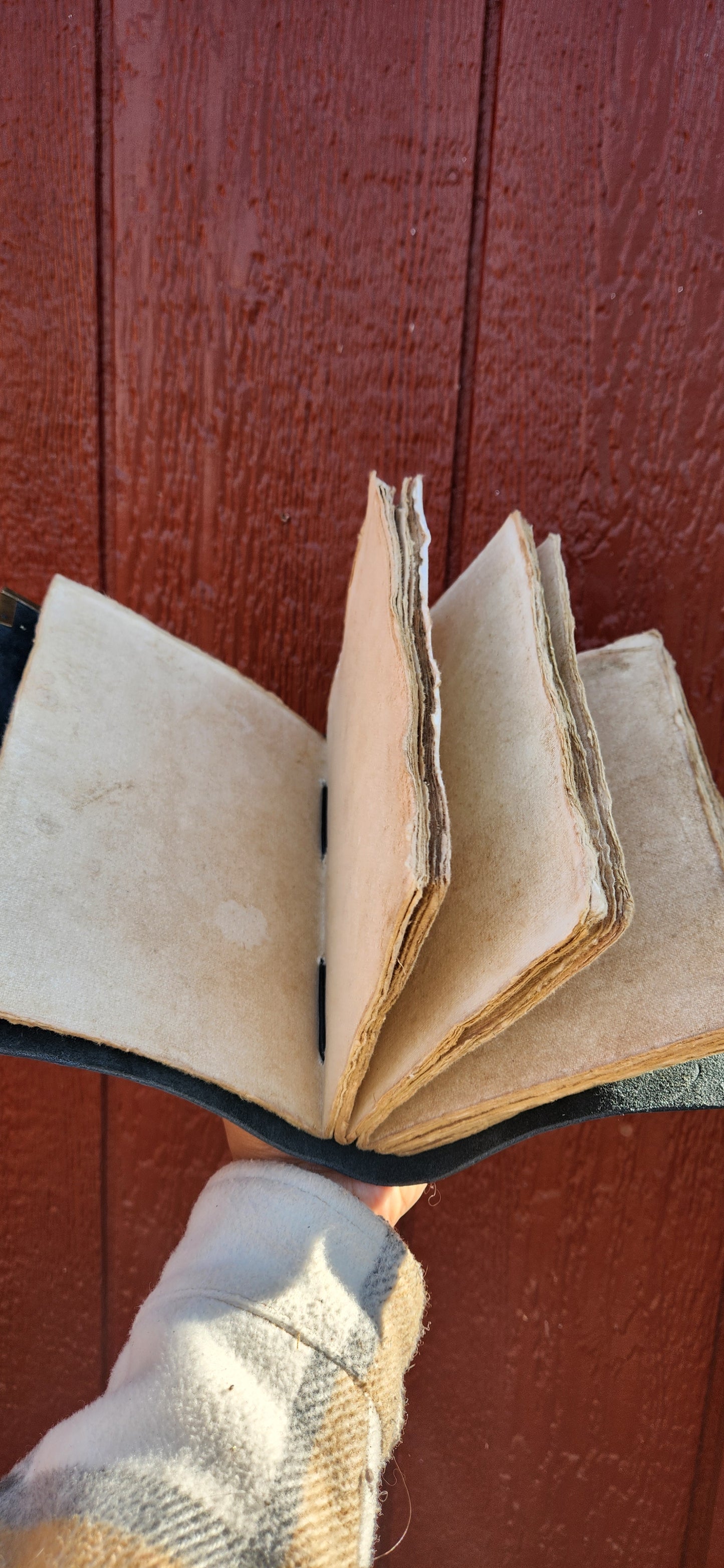 Book of Art leather sketchbook