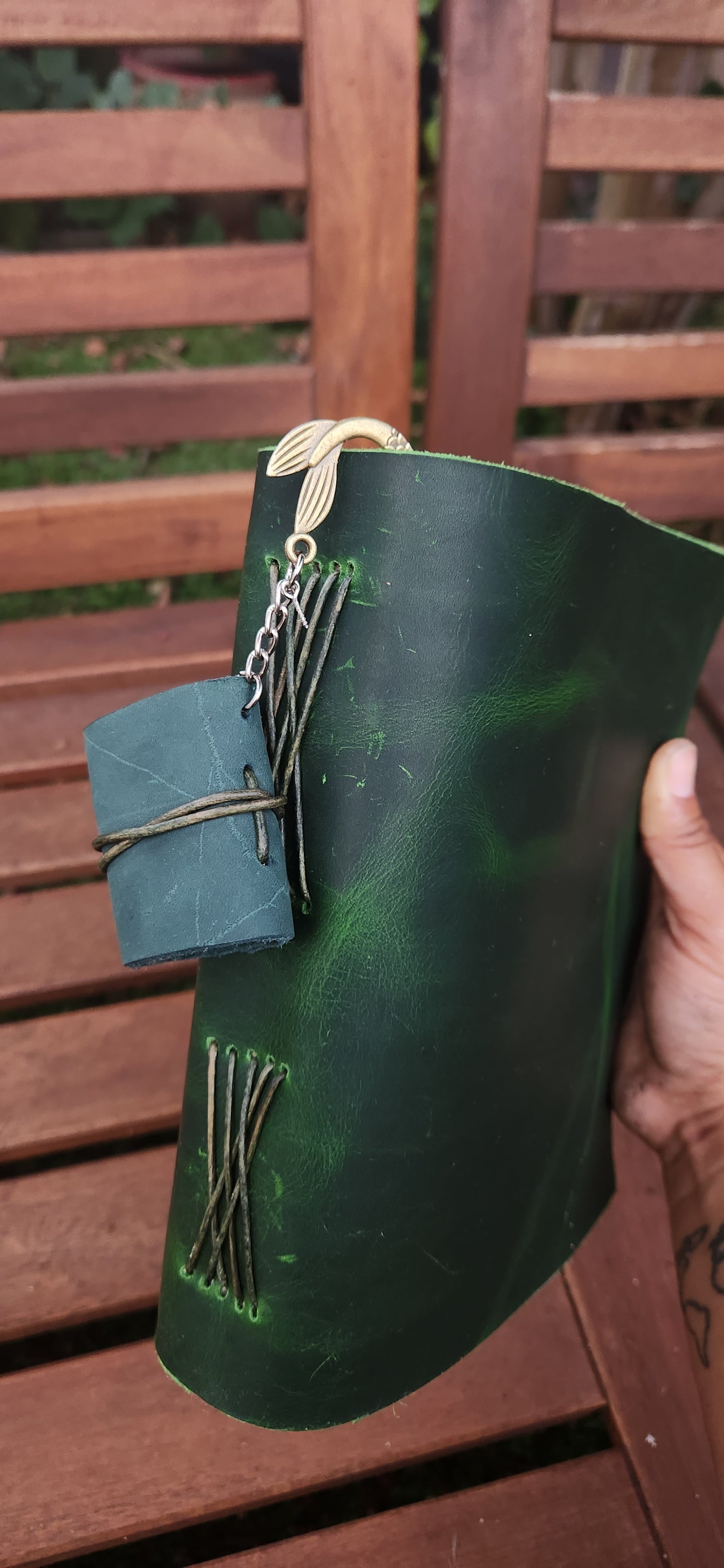 Mini leather Journal Bookmark